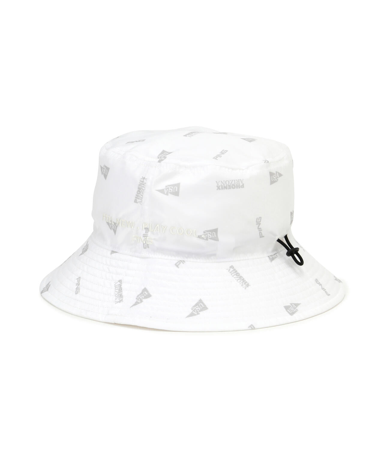 【PING APPAREL】USA FLAG総柄プリントリバーシブルハット <NATIVE> (UNISEX)