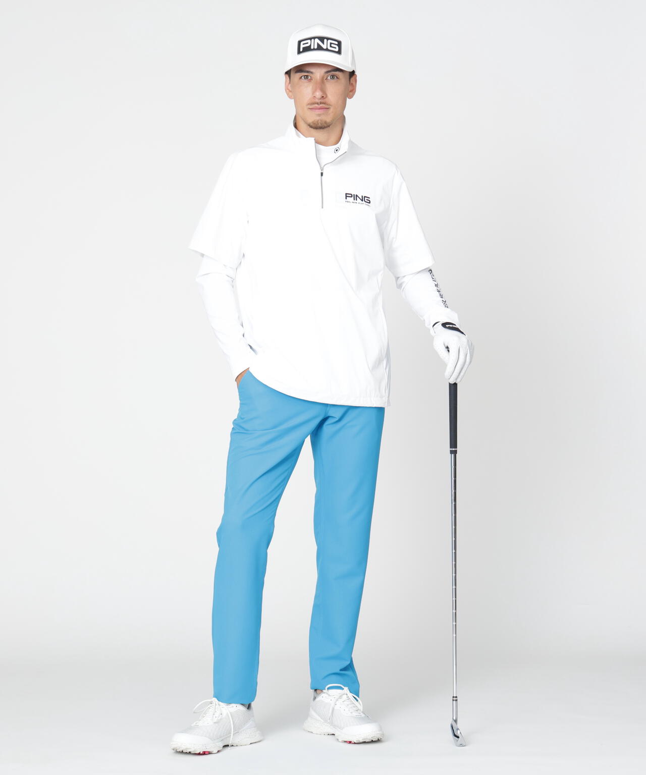 180cm C:96 W:80 H:93 着用サイズ:L