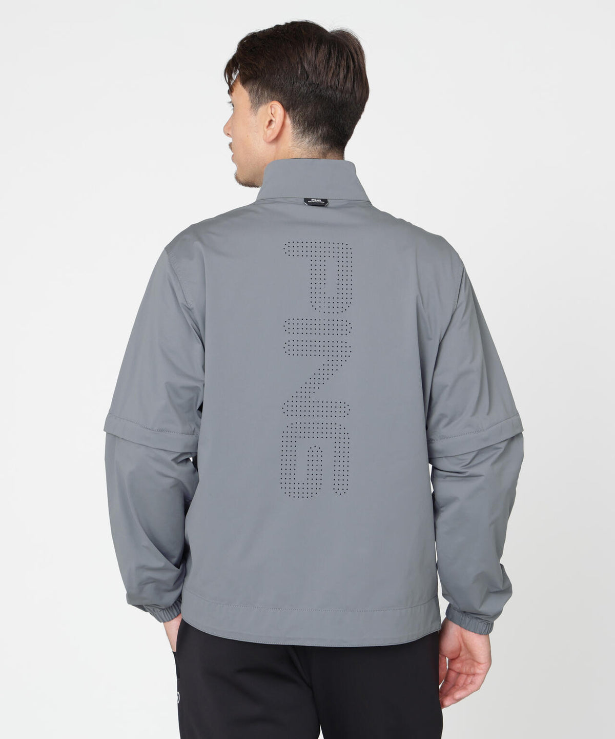 【PING APPAREL】ストレッチハイゲージ天竺2WAYスタンドフルジップブルゾン (MENS)