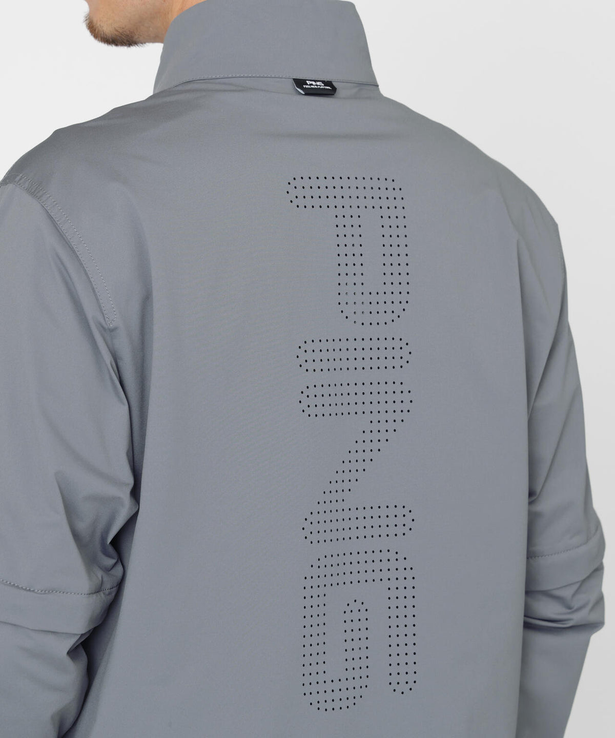【PING APPAREL】ストレッチハイゲージ天竺2WAYスタンドフルジップブルゾン (MENS)