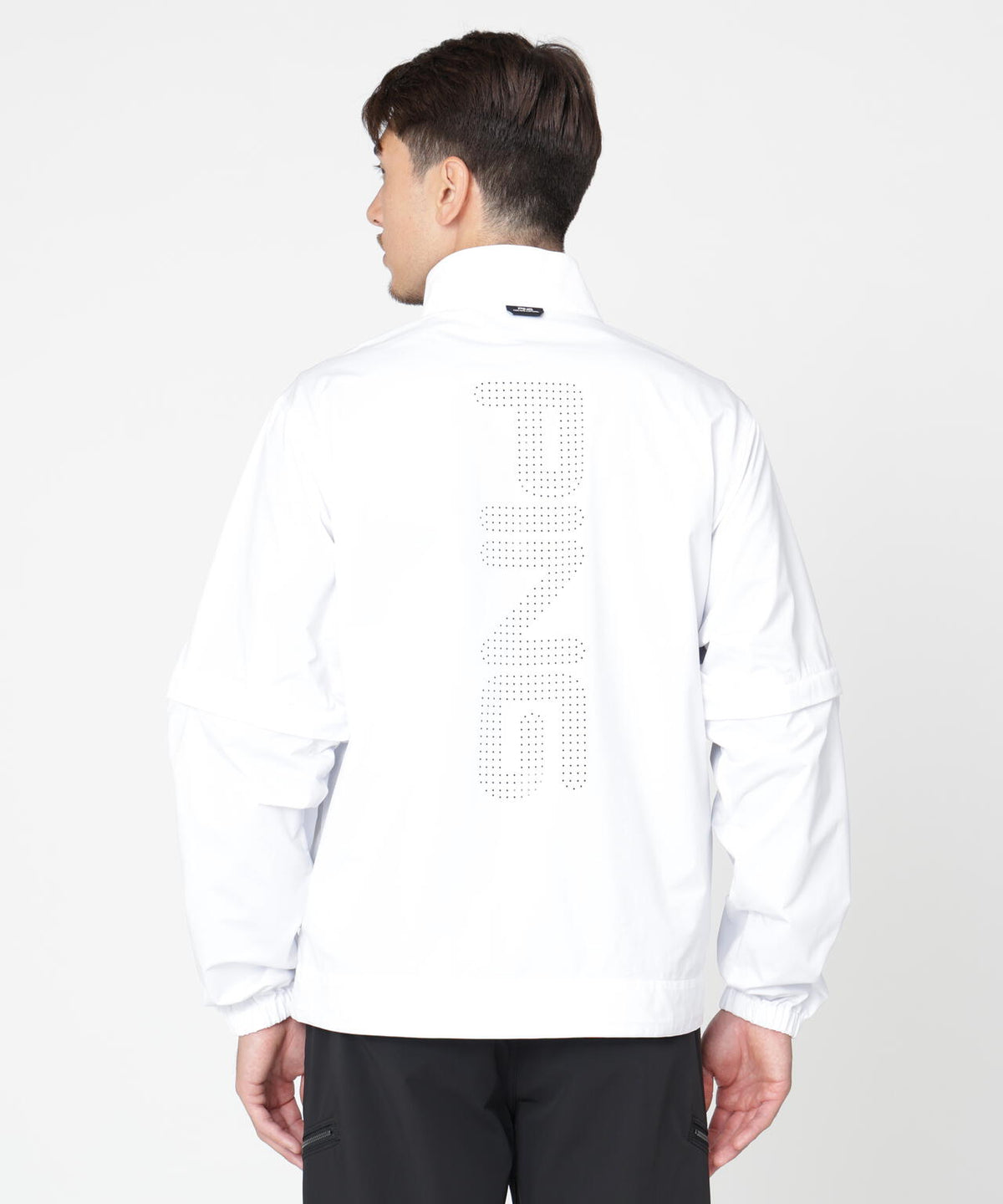 【PING APPAREL】ストレッチハイゲージ天竺2WAYスタンドフルジップブルゾン (MENS)