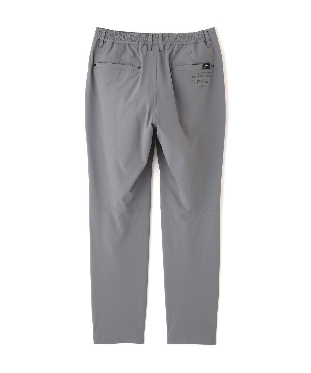 【PING APPAREL】ミニリップストップテーパードパンツ (MENS)