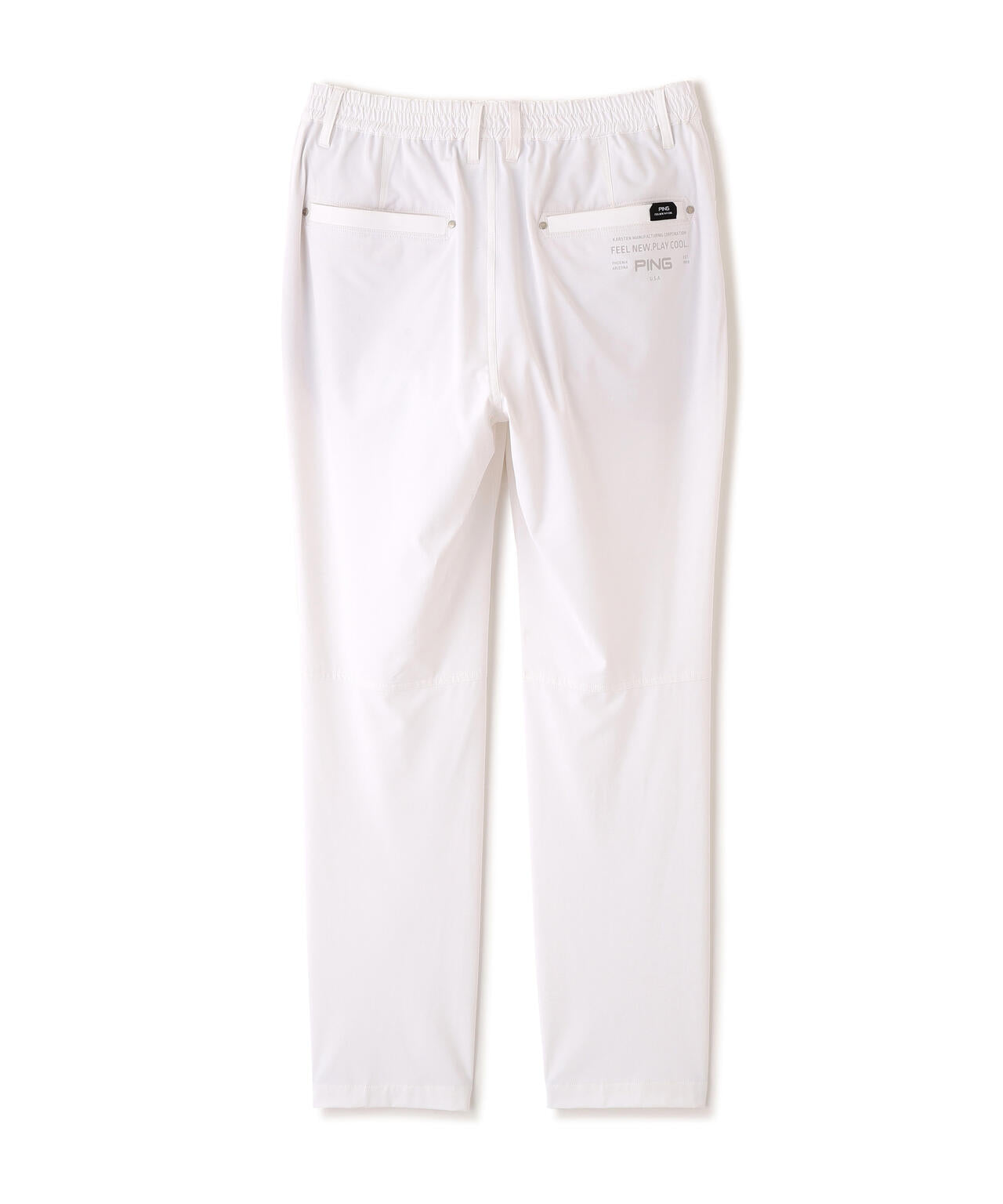 【PING APPAREL】ミニリップストップテーパードパンツ (MENS)