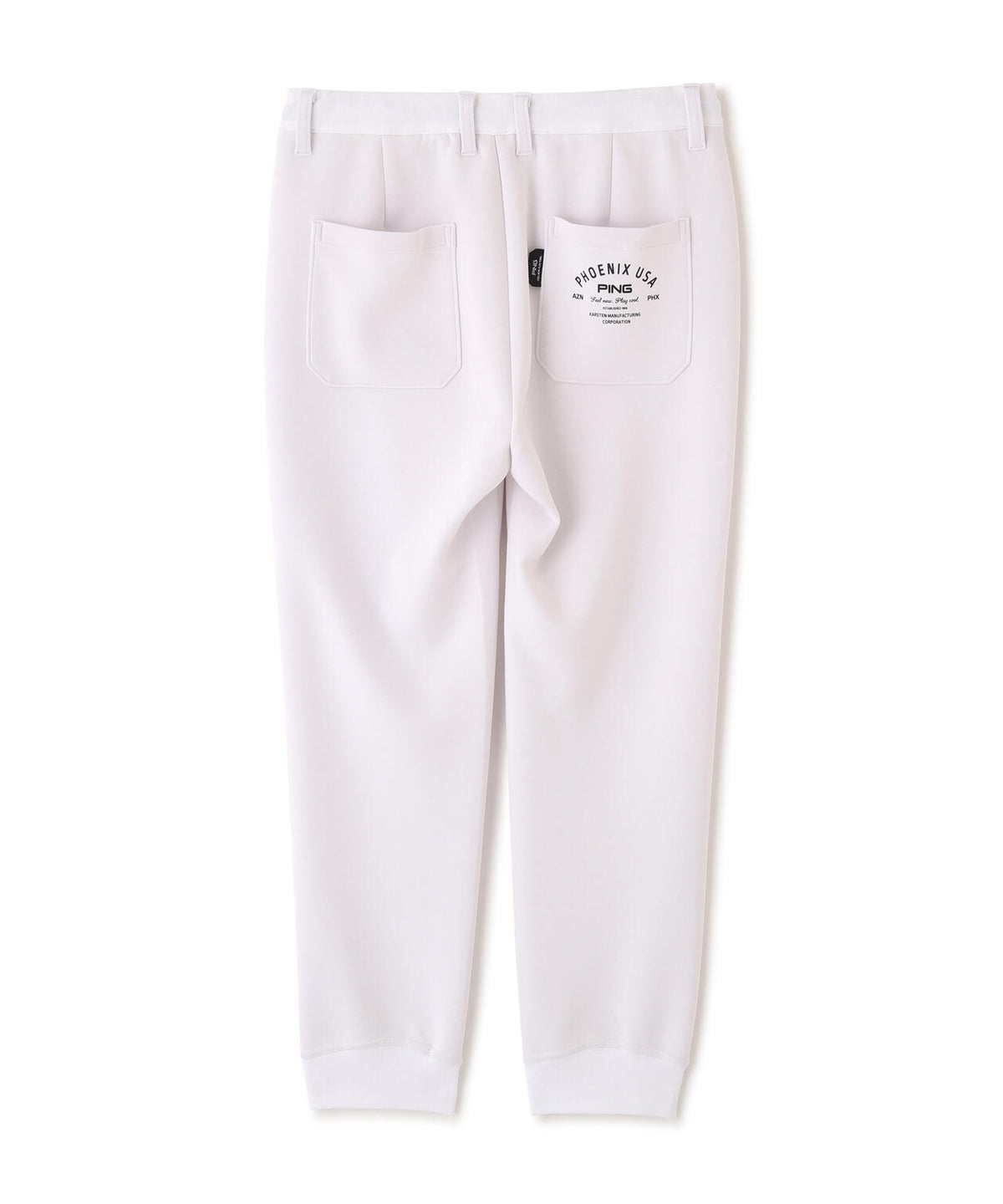 【PING APPAREL】全方向ストレッチダンボールニットテーパードパンツ (MENS)