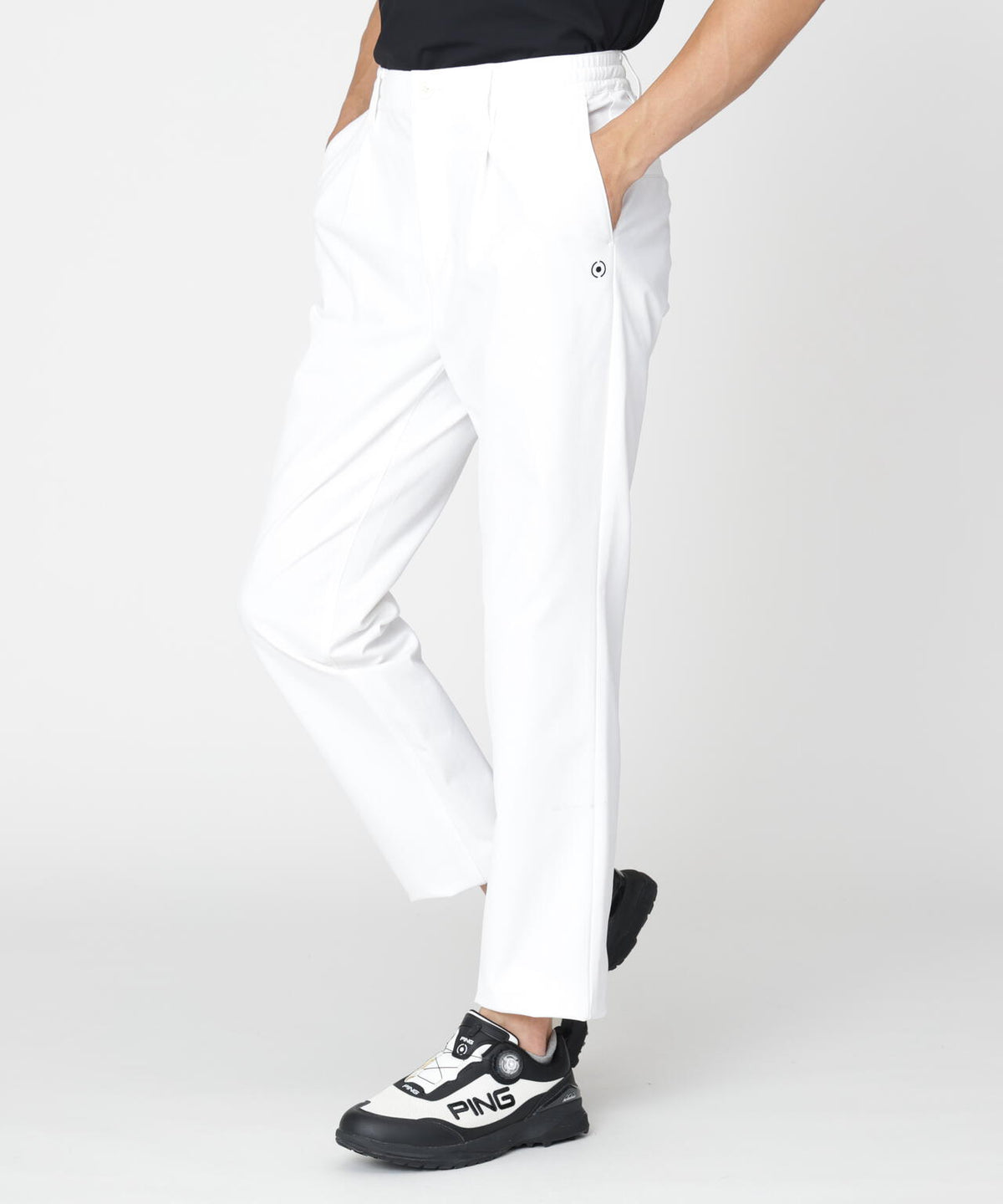 【PING APPAREL】全方向ストレッチ チノテーパードパンツ (MENS)