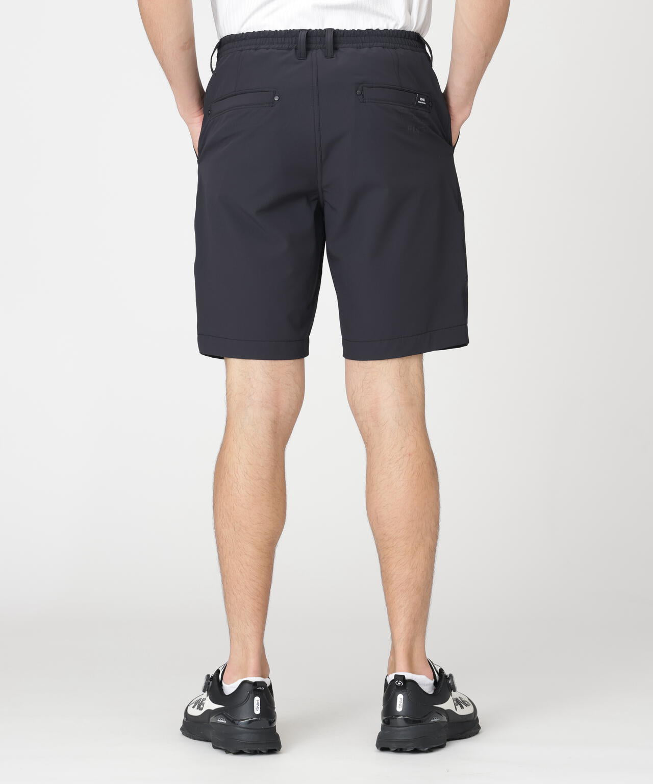 【PING APPAREL】【UVカット・撥水】全方向ストレッチミニリップストップショートパンツ (MENS)