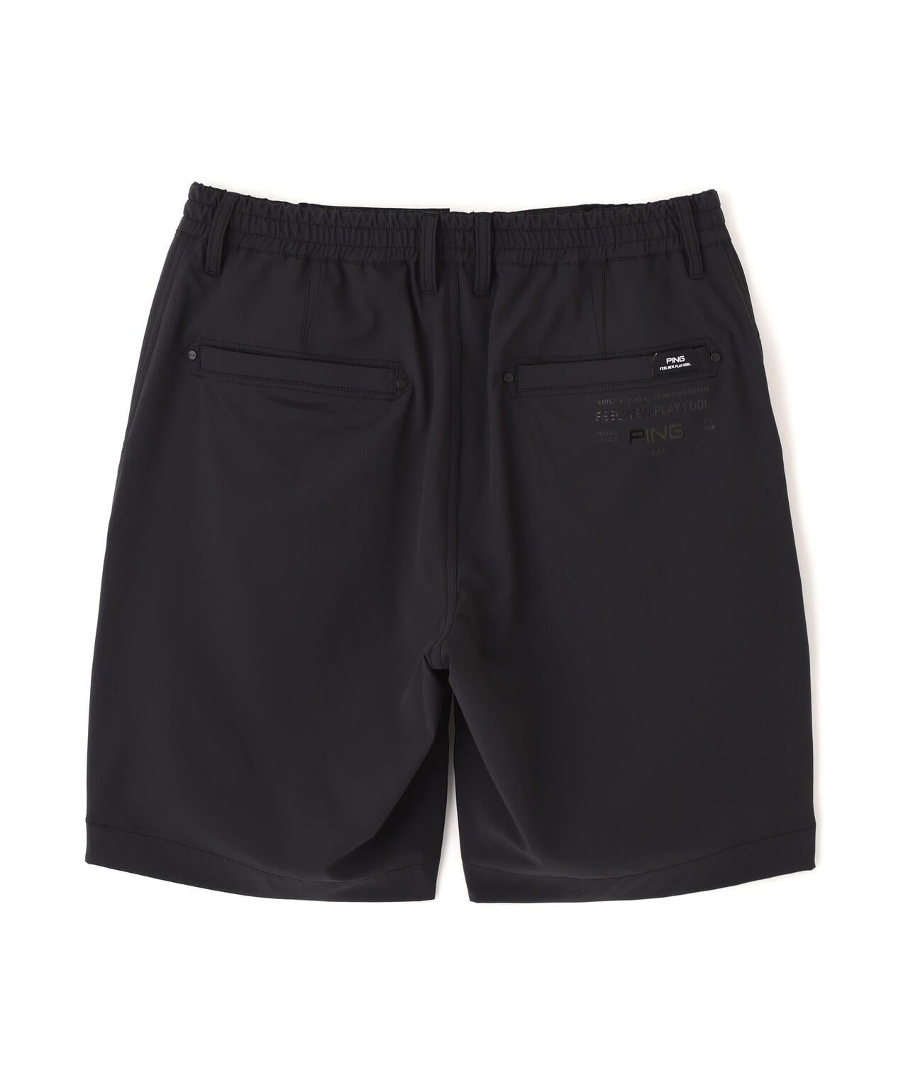 【PING APPAREL】【UVカット・撥水】全方向ストレッチミニリップストップショートパンツ (MENS)
