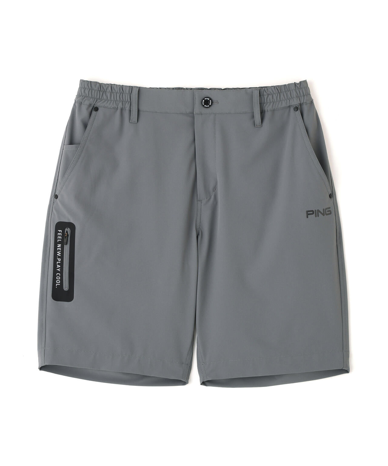 【PING APPAREL】【UVカット・撥水】全方向ストレッチミニリップストップショートパンツ (MENS)