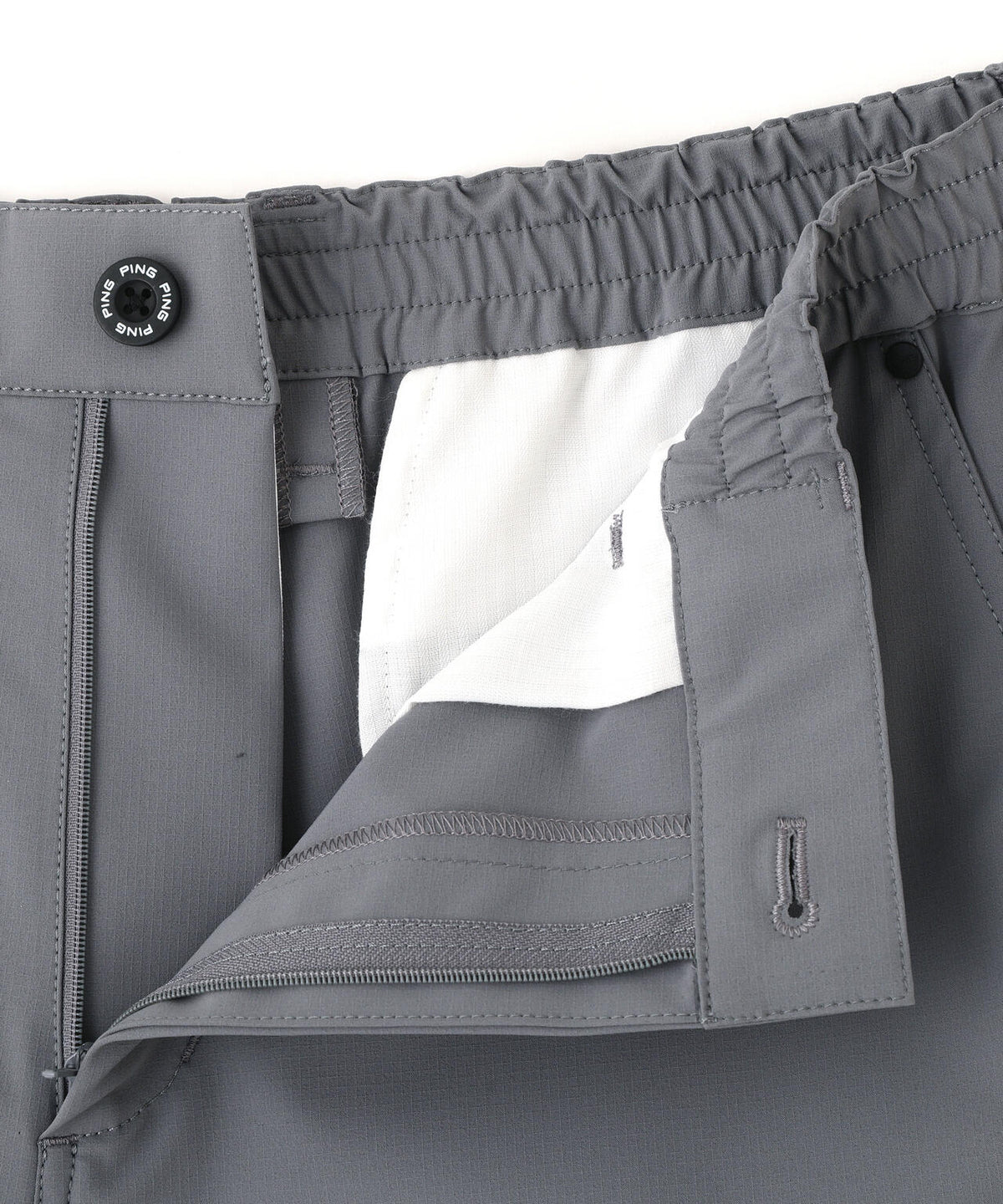 【PING APPAREL】【UVカット・撥水】全方向ストレッチミニリップストップショートパンツ (MENS)