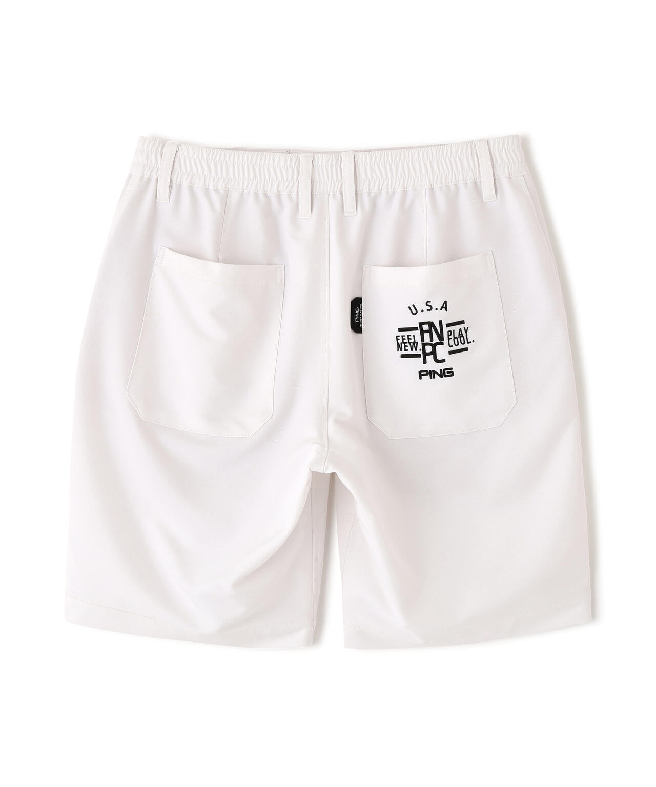 【PING APPAREL】全方向ストレッチ裏グリッドナイロンショートパンツ (MENS)