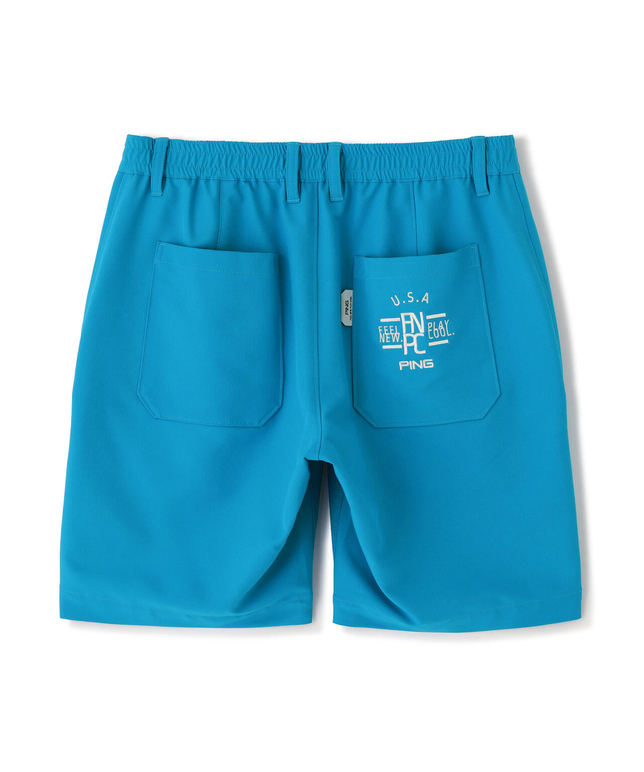 【PING APPAREL】全方向ストレッチ裏グリッドナイロンショートパンツ (MENS)