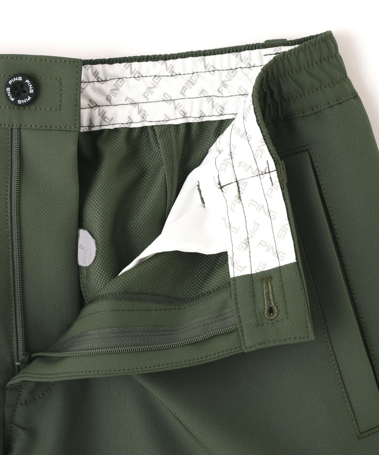 【PING APPAREL】全方向ストレッチ裏グリッドナイロンショートパンツ (MENS)