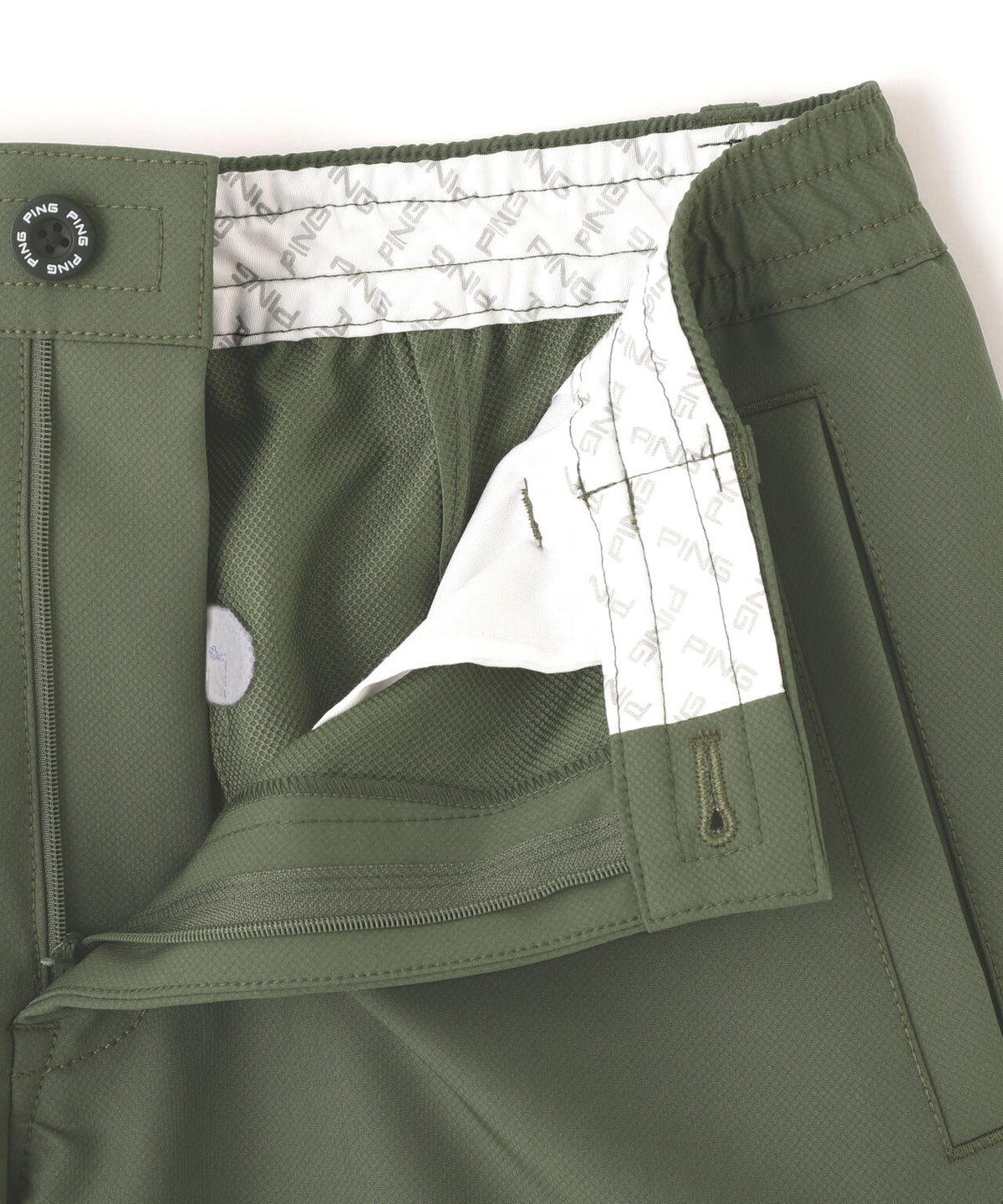 【PING APPAREL】全方向ストレッチ裏グリッドナイロンショートパンツ (MENS)
