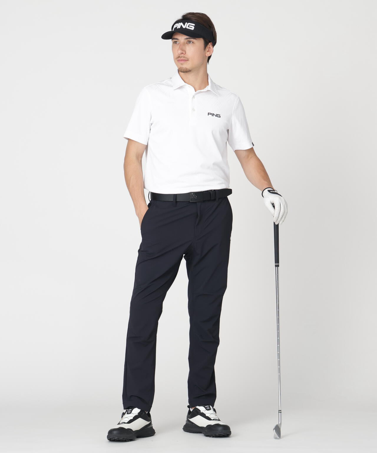 180cm C:96 W:80 H:93 着用サイズ:L