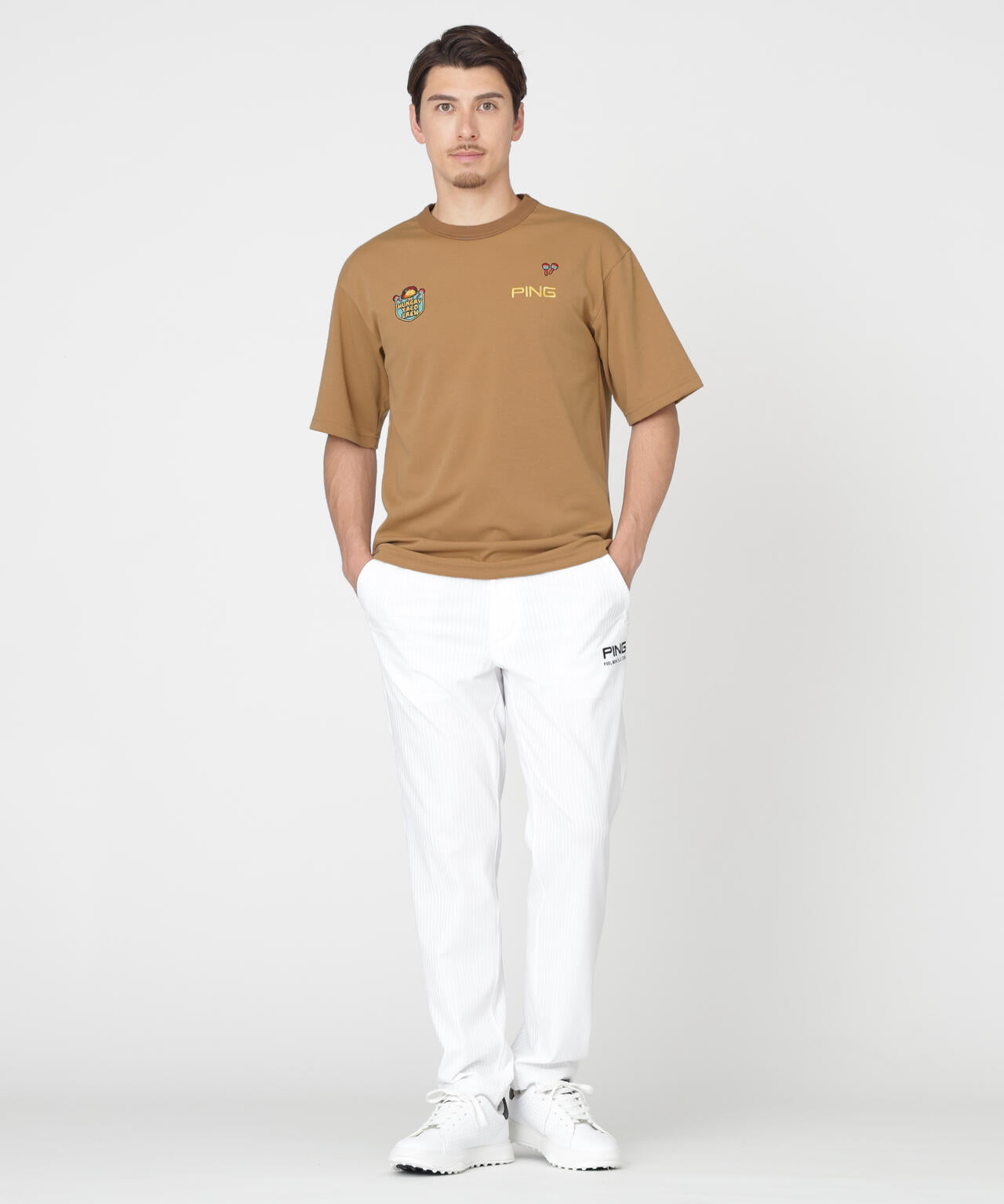 【PING APPAREL】タックリバー半袖Tシャツ (MENS)