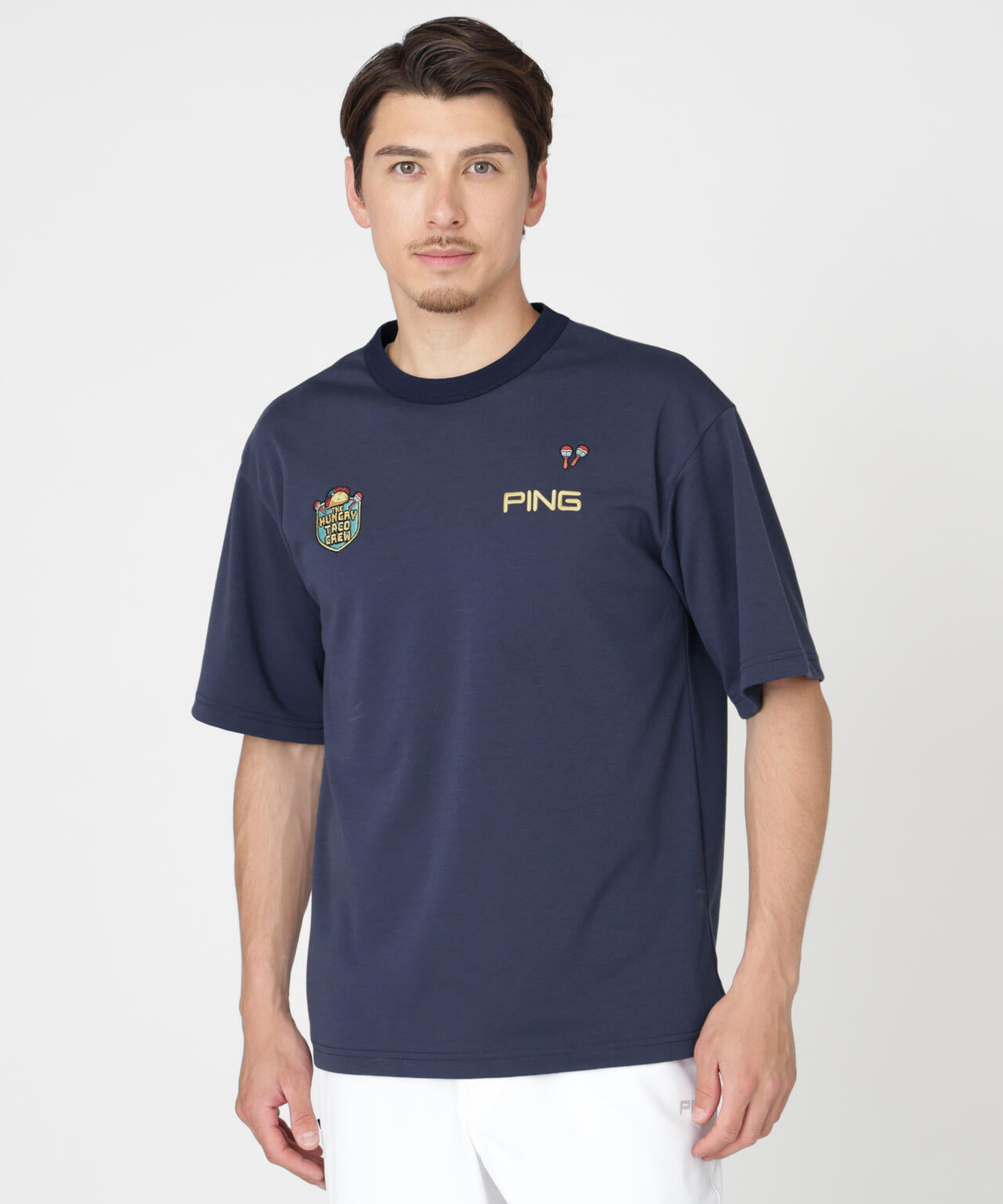 【PING APPAREL】タックリバー半袖Tシャツ (MENS)