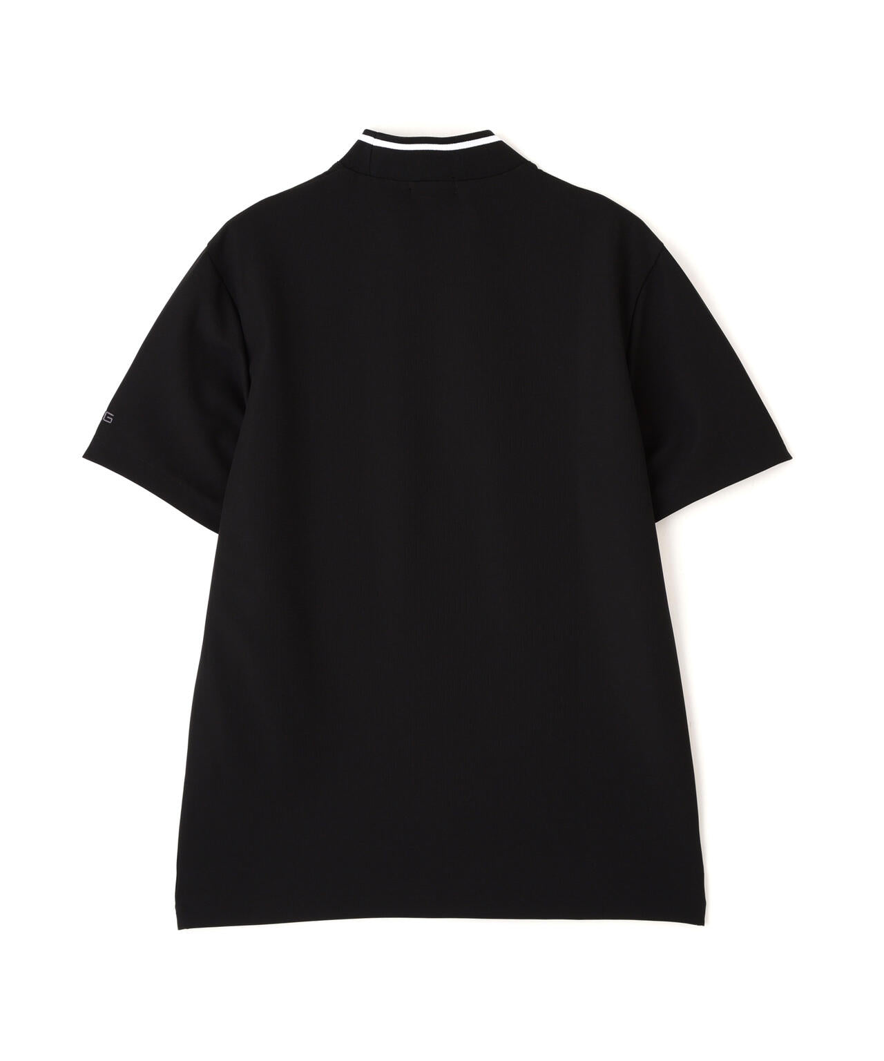 【PING APPAREL】ワッフルロゴジャカード襟ハイネックシャツ (MENS)