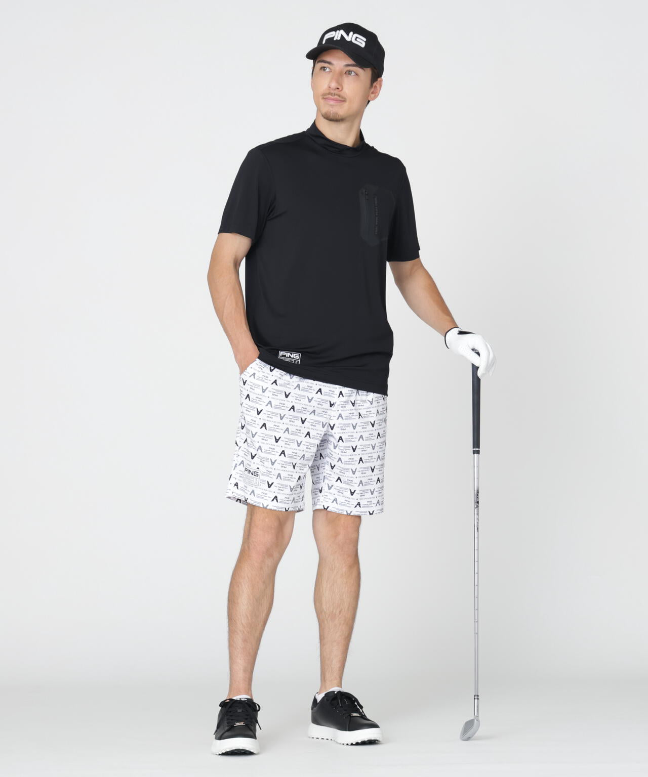 180cm C:96 W:80 H:93 着用サイズ:L