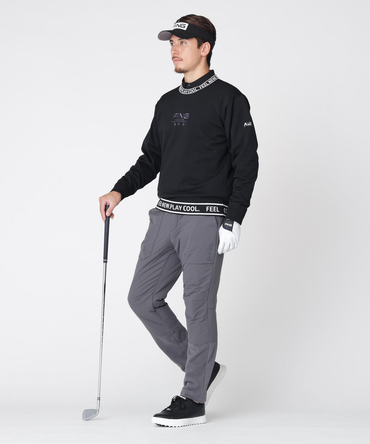 180cm C:96 W:80 H:93 着用サイズ:L