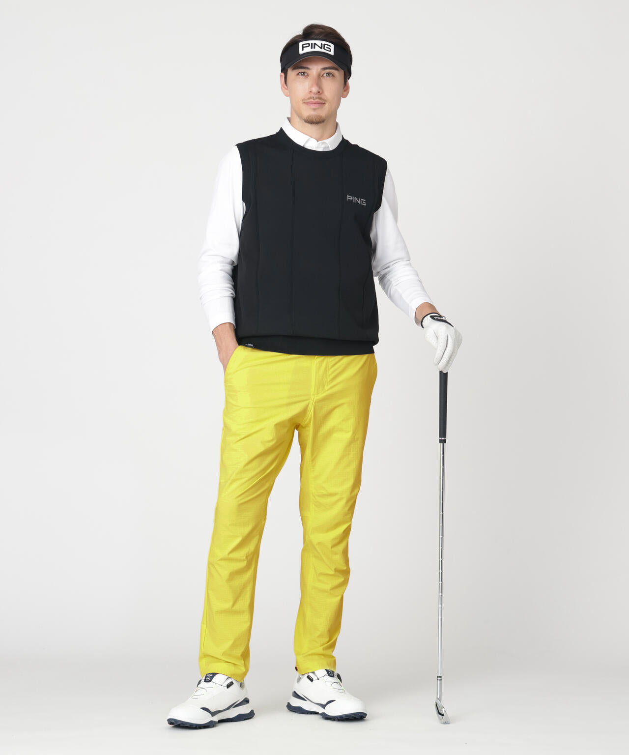 180cm C:96 W:80 H:93 着用サイズ:L