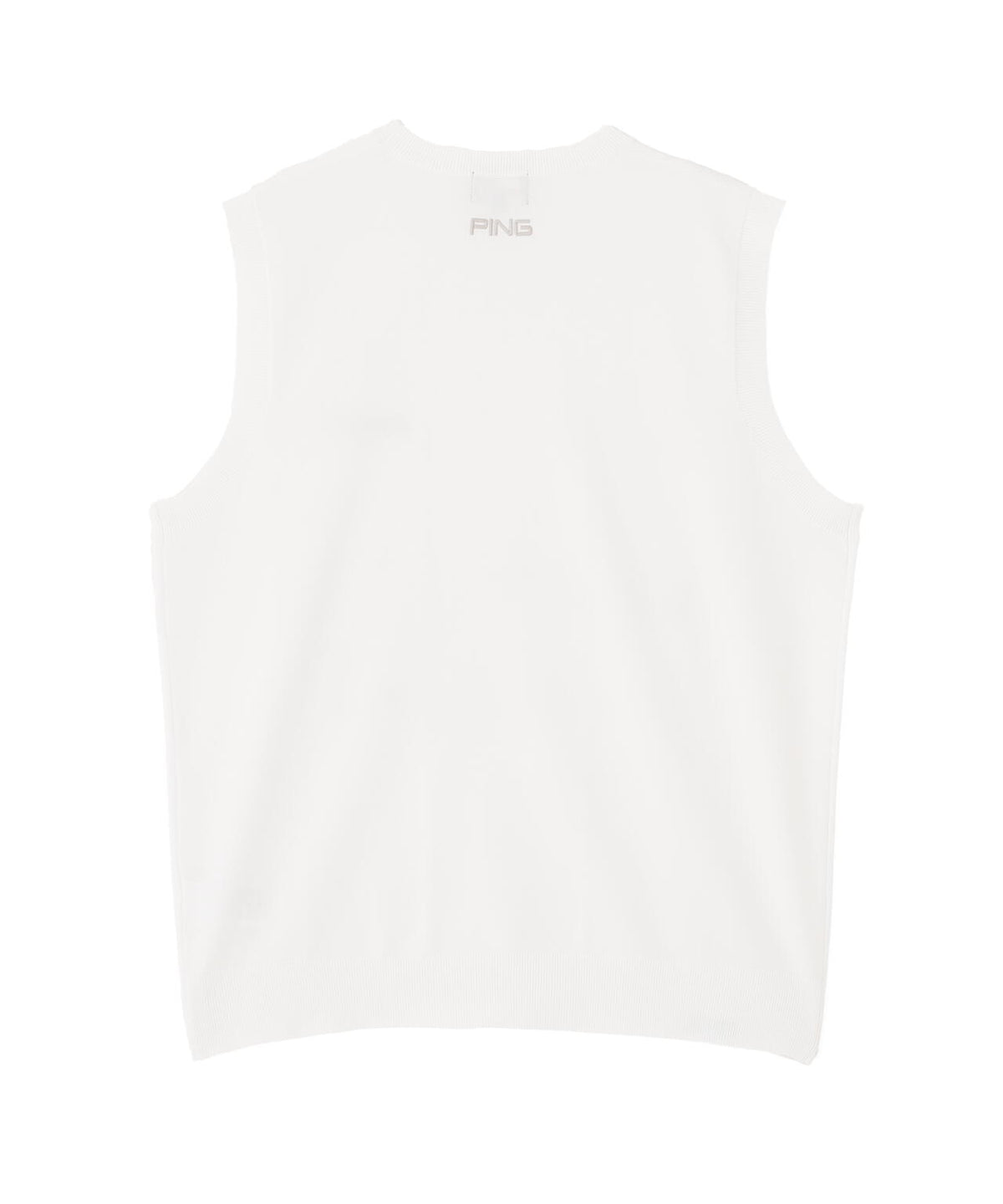 【PING APPAREL】クルーネックニットベスト (MENS)