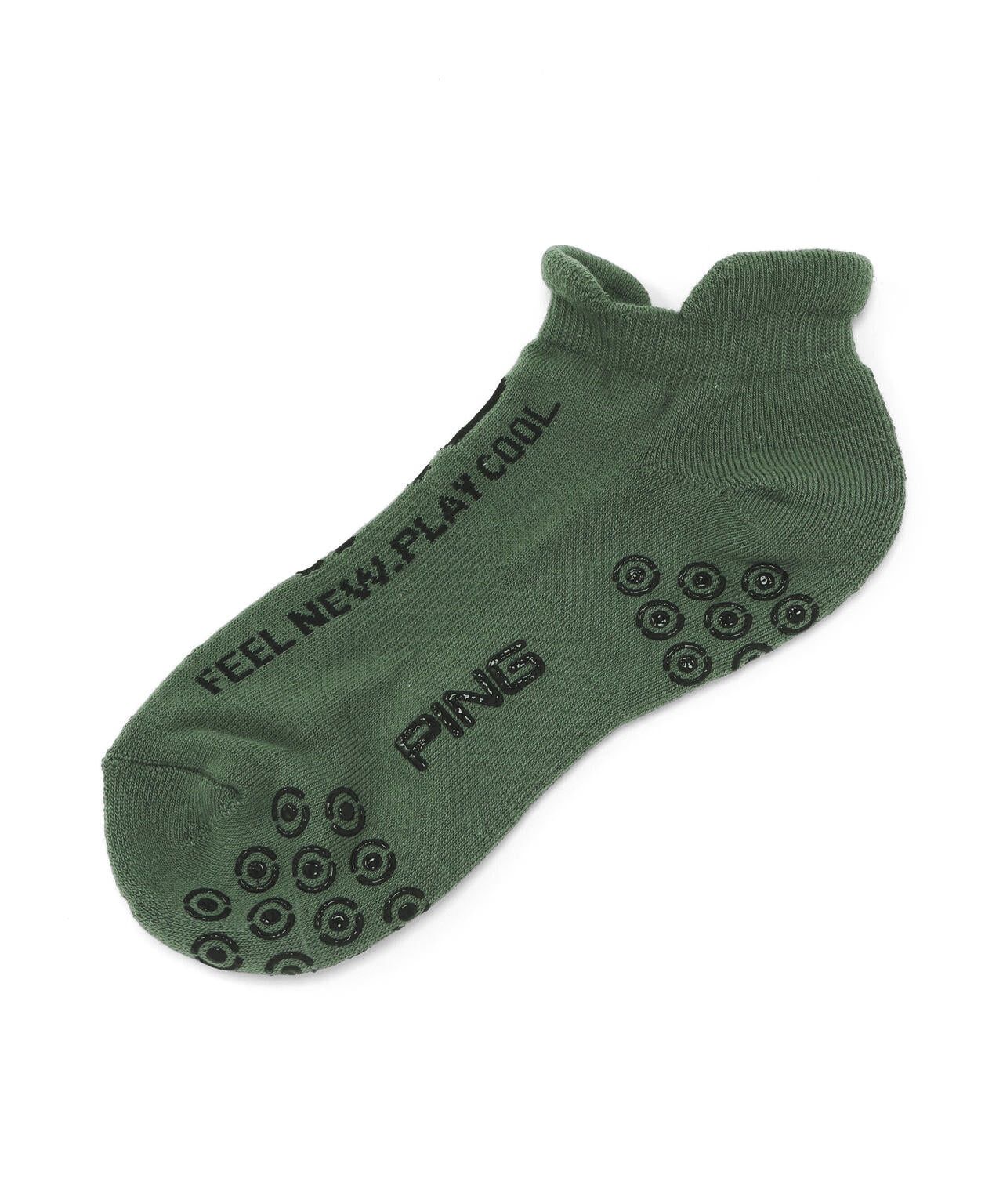 【PING APPAREL】ロゴアンクルソックス (MENS)