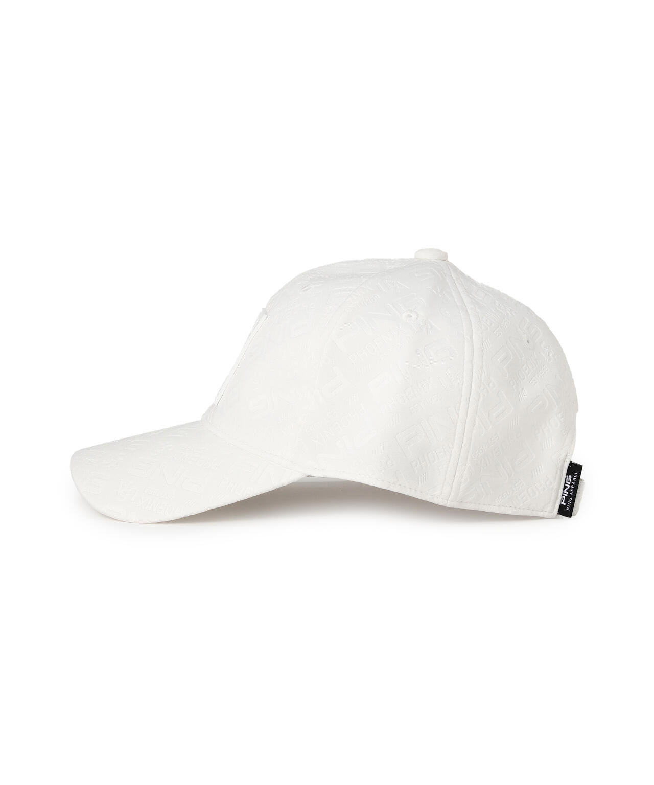 【PING APPAREL】ツイルエンボス柄キャップ (MENS)