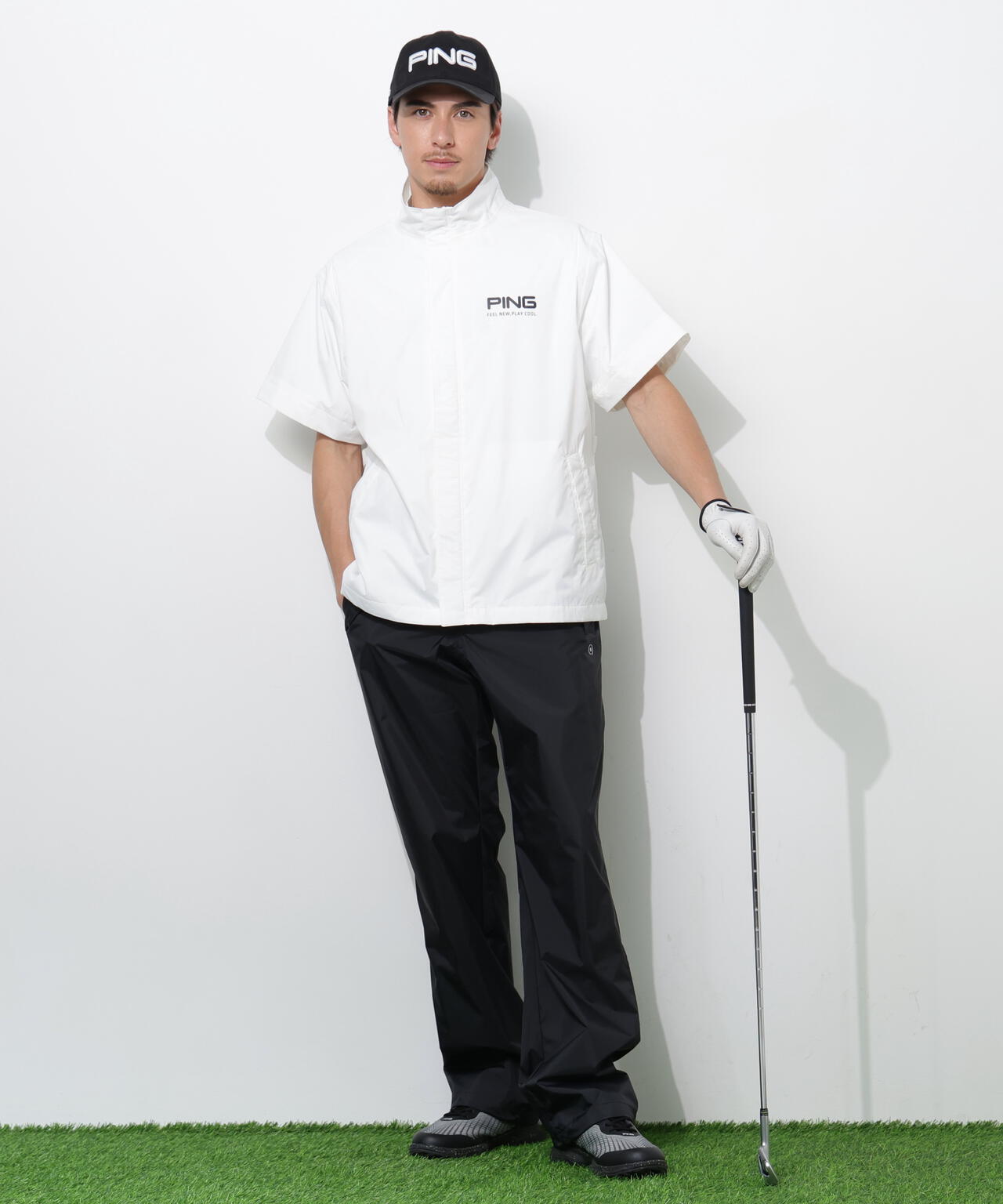 180cm C:96 W:80 H:93 着用サイズ:L