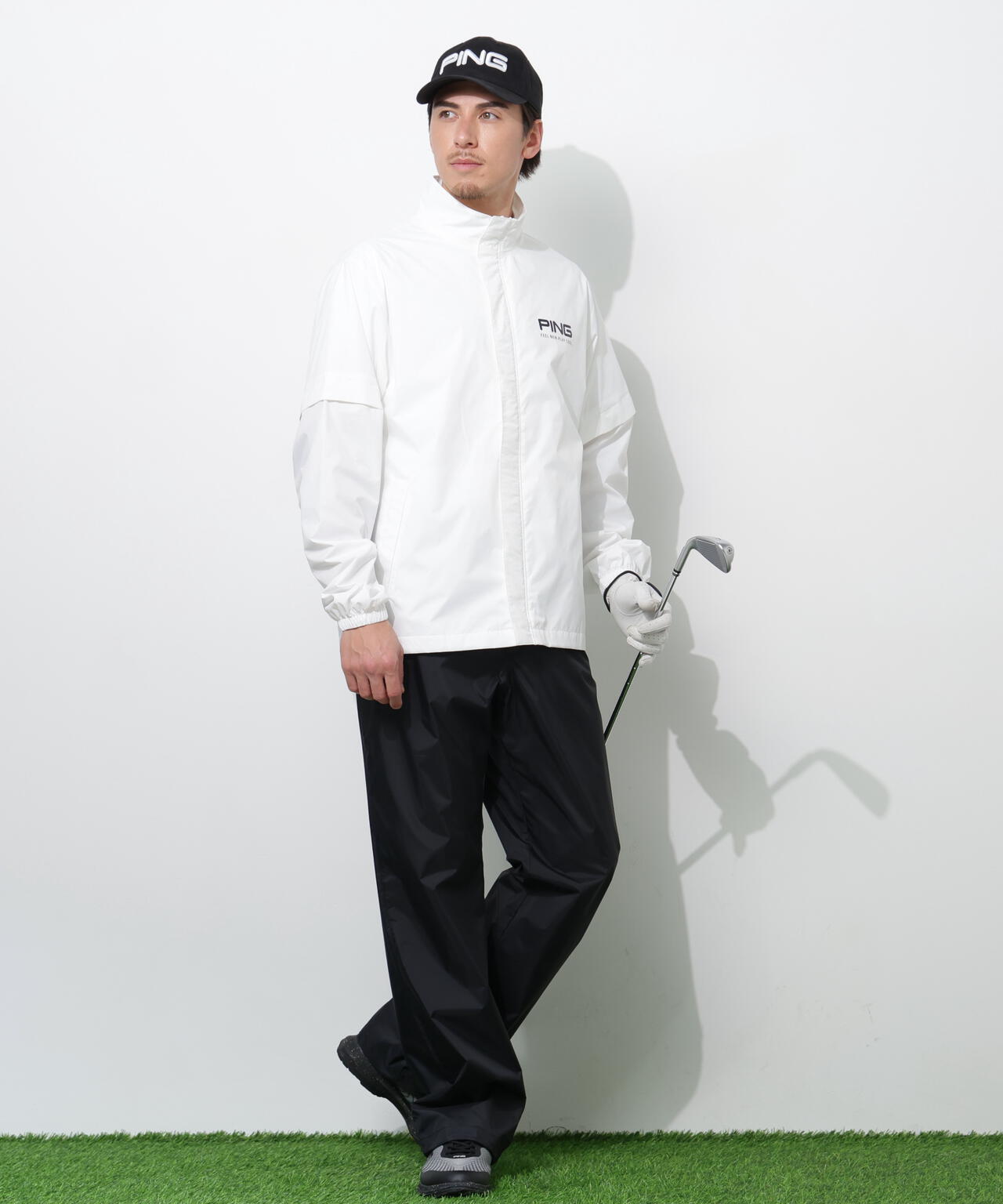 180cm C:96 W:80 H:93 着用サイズ:L