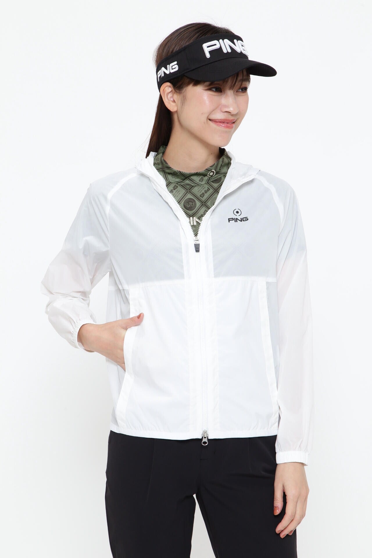 【PING APPAREL】バリアンテックフーディブルゾン <PERFORMANCE> (LADIES)