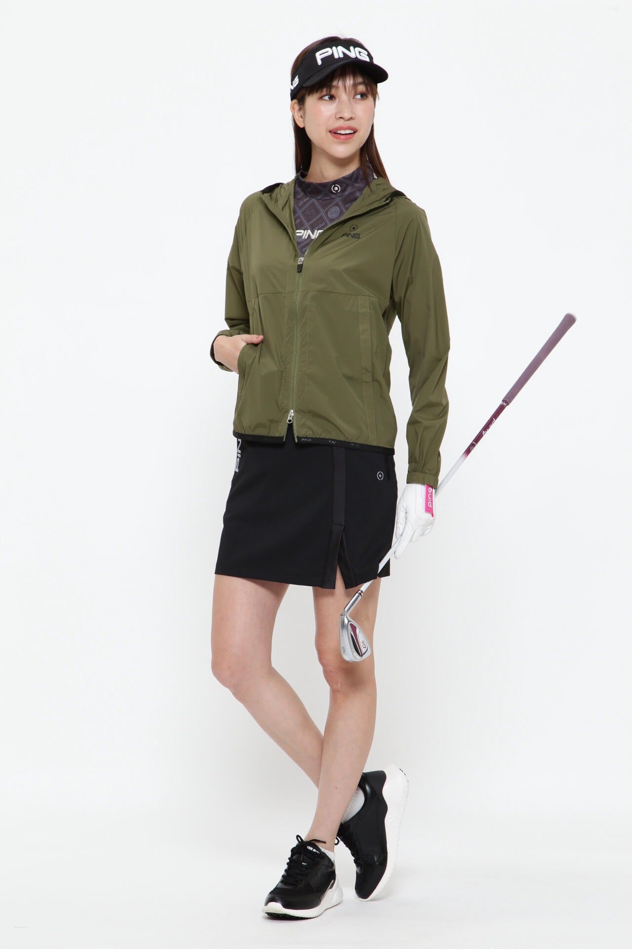 【PING APPAREL】バリアンテックフーディブルゾン <PERFORMANCE> (LADIES)