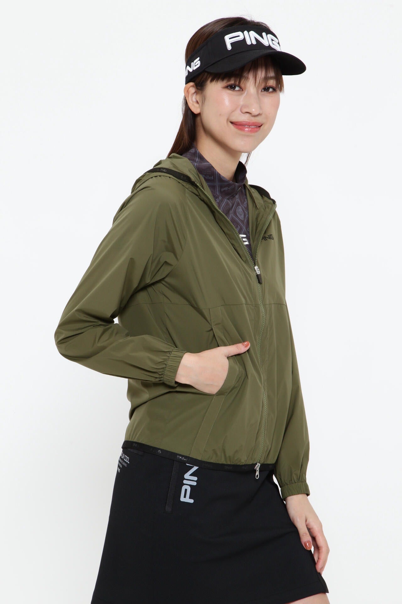 【PING APPAREL】バリアンテックフーディブルゾン <PERFORMANCE> (LADIES)