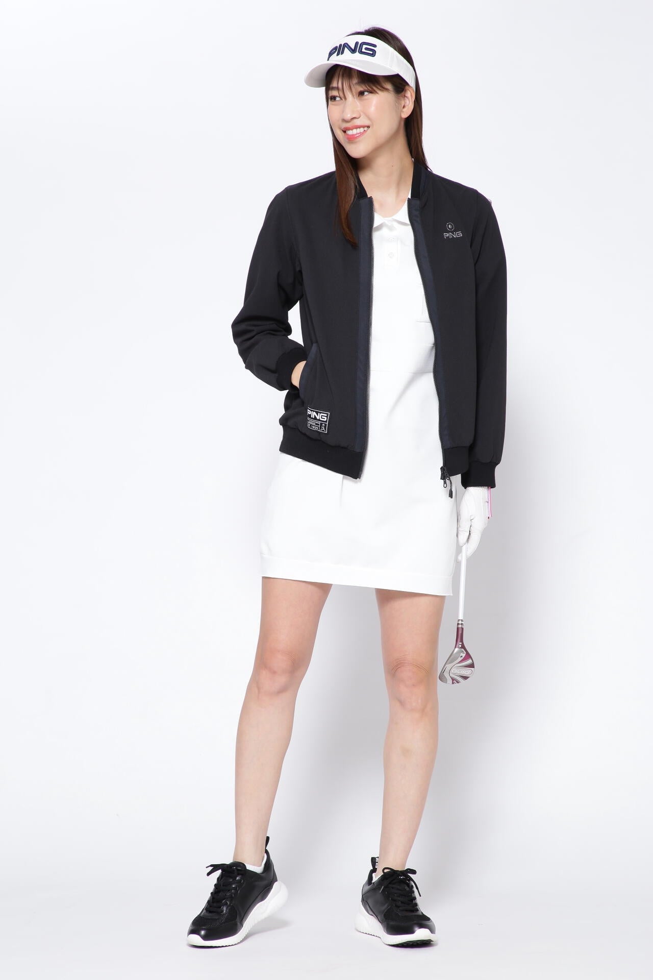 【PING APPAREL】クールマックスエコドビーブルゾン <GOLD> (LADIES)