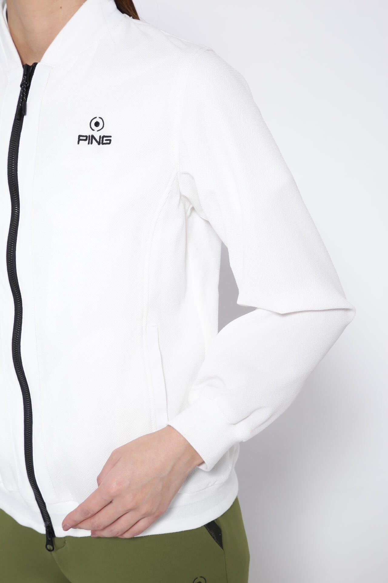 【PING APPAREL】クールマックスエコドビーブルゾン <GOLD> (LADIES)