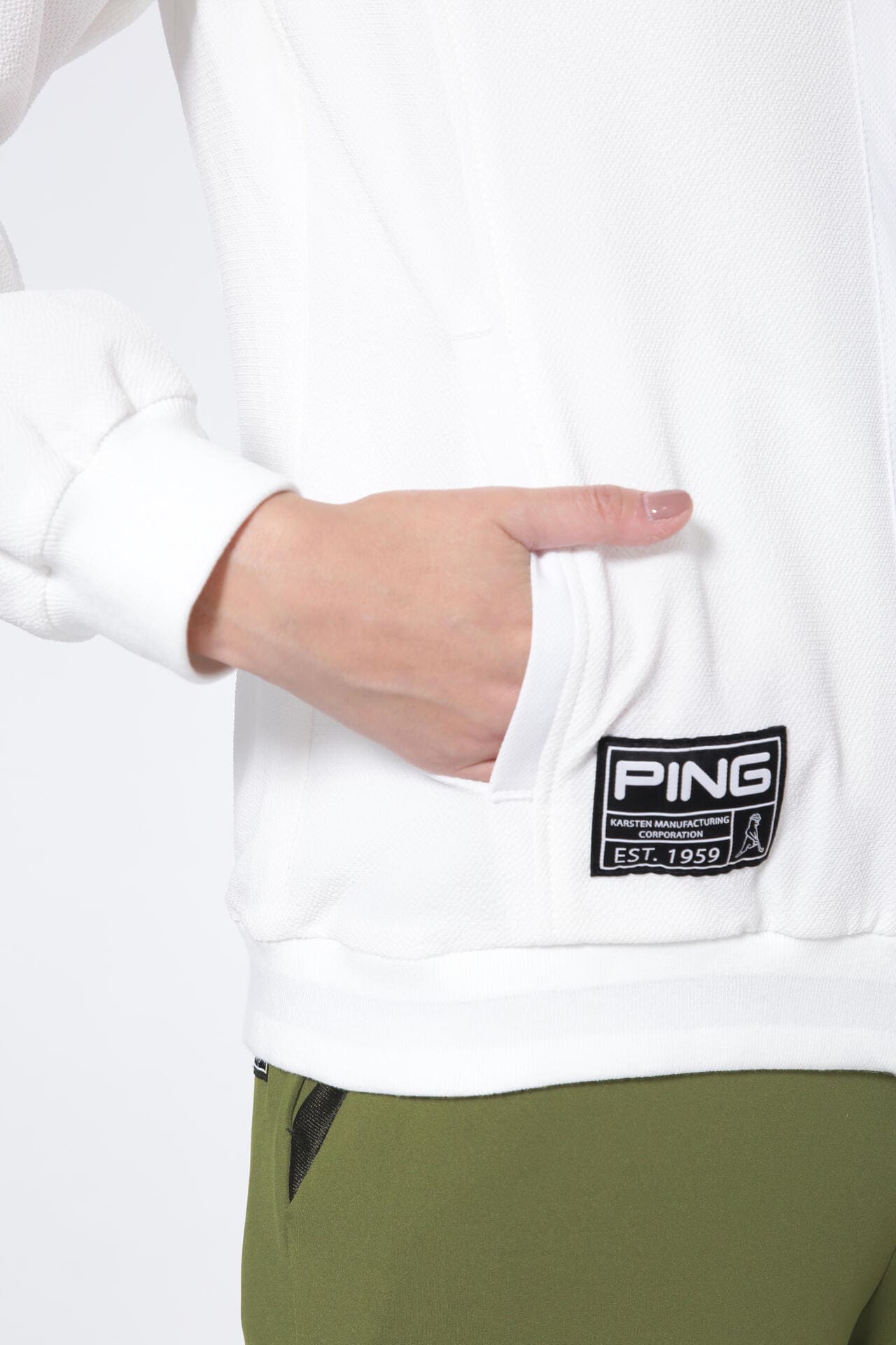 【PING APPAREL】クールマックスエコドビーブルゾン <GOLD> (LADIES)