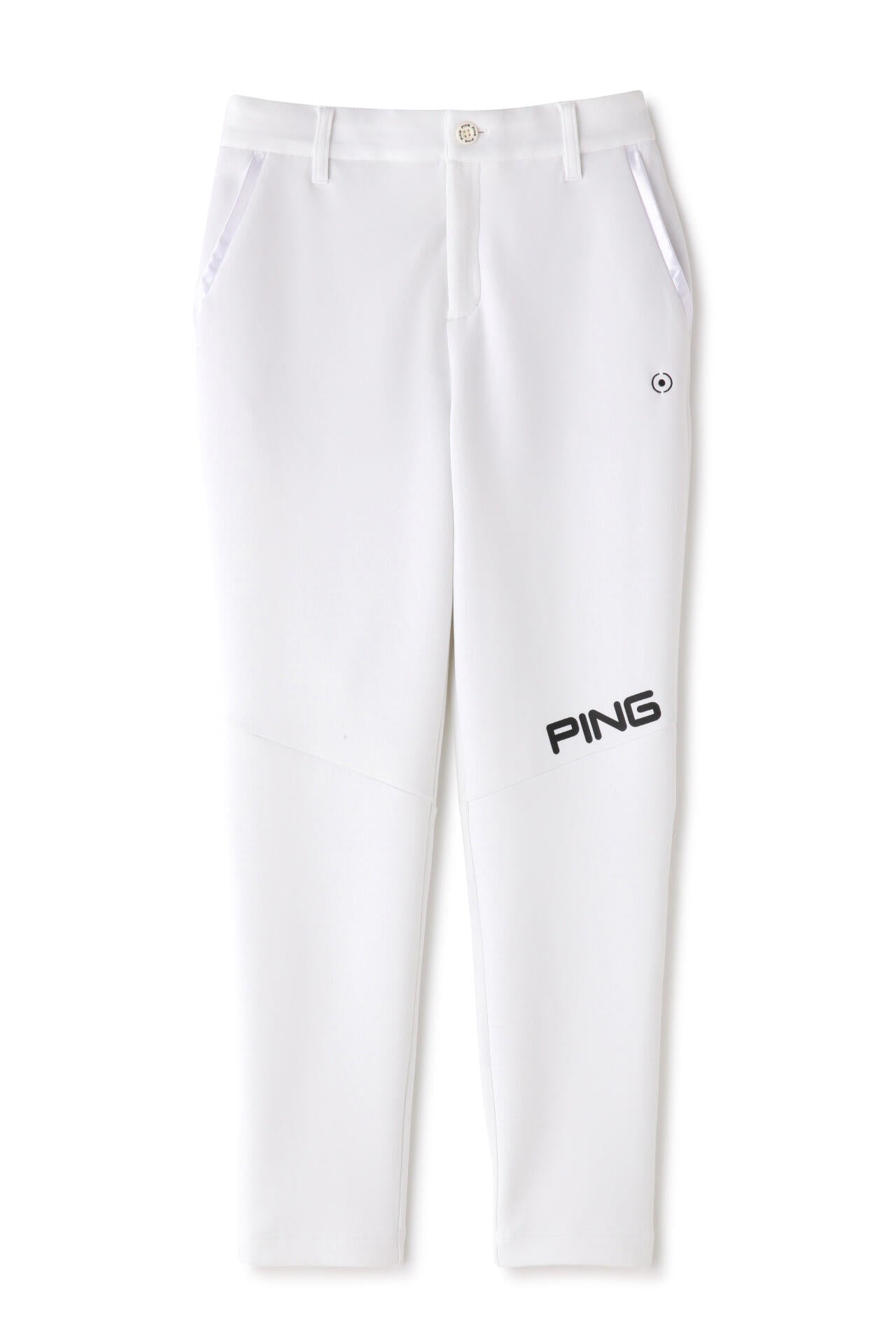 【PING APPAREL】リサイクルポリエステルテーパードパンツ <GOLD> (LADIES)