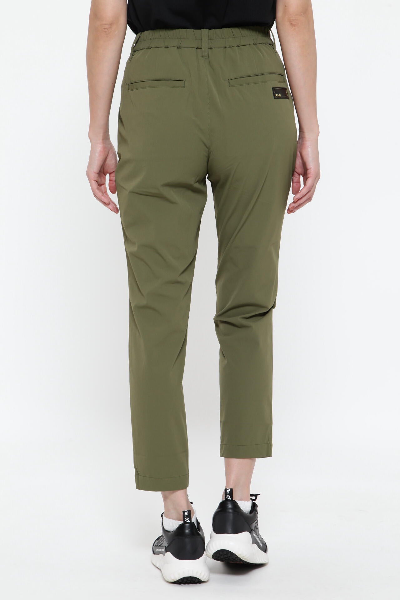 【PING APPAREL】ナイロンリップストレッチテーパードパンツ <GOLD> (LADIES)