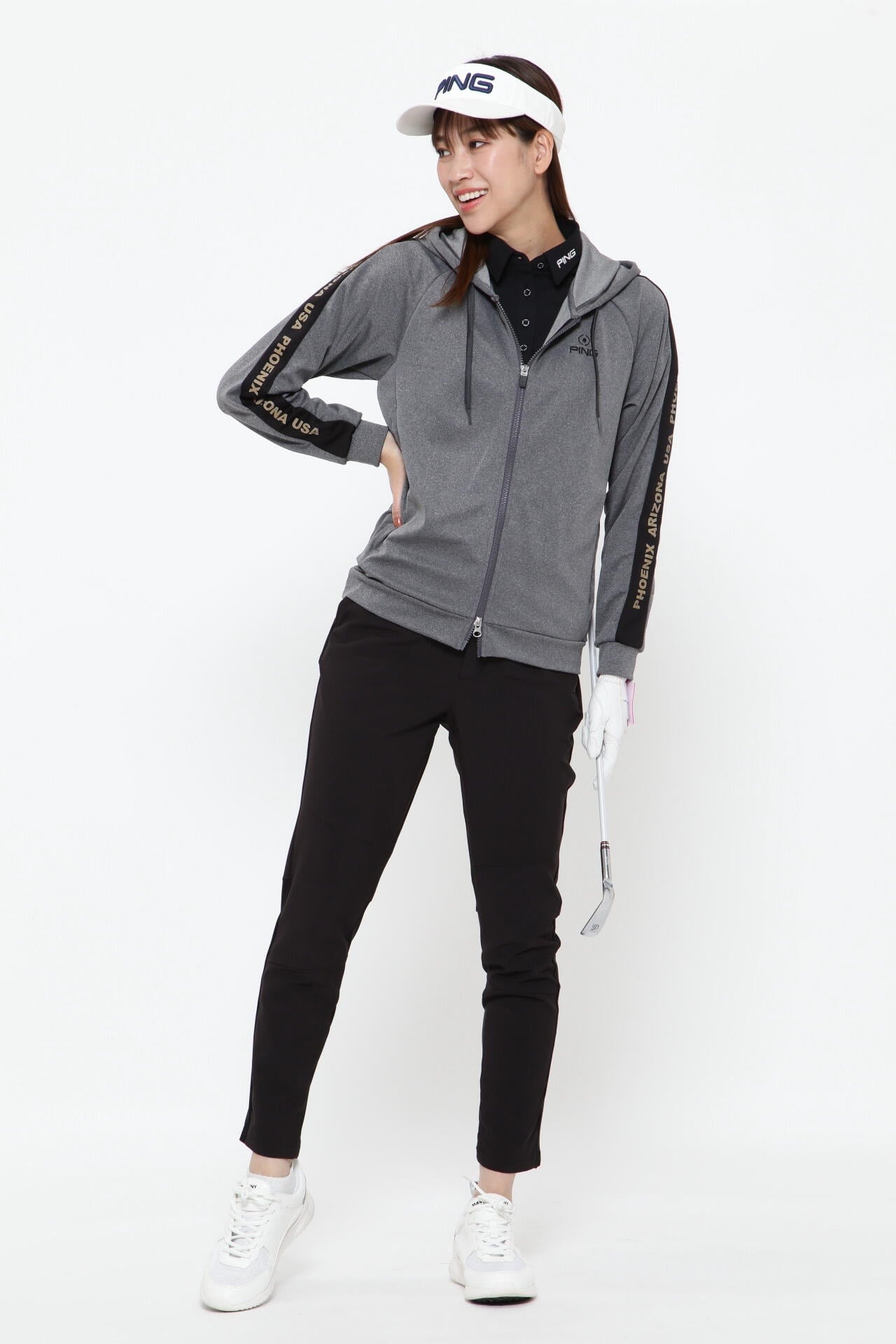 【PING APPAREL】吸汗速乾 ストレッチテーパードパンツ <PERFORMANCE> (LADIES)