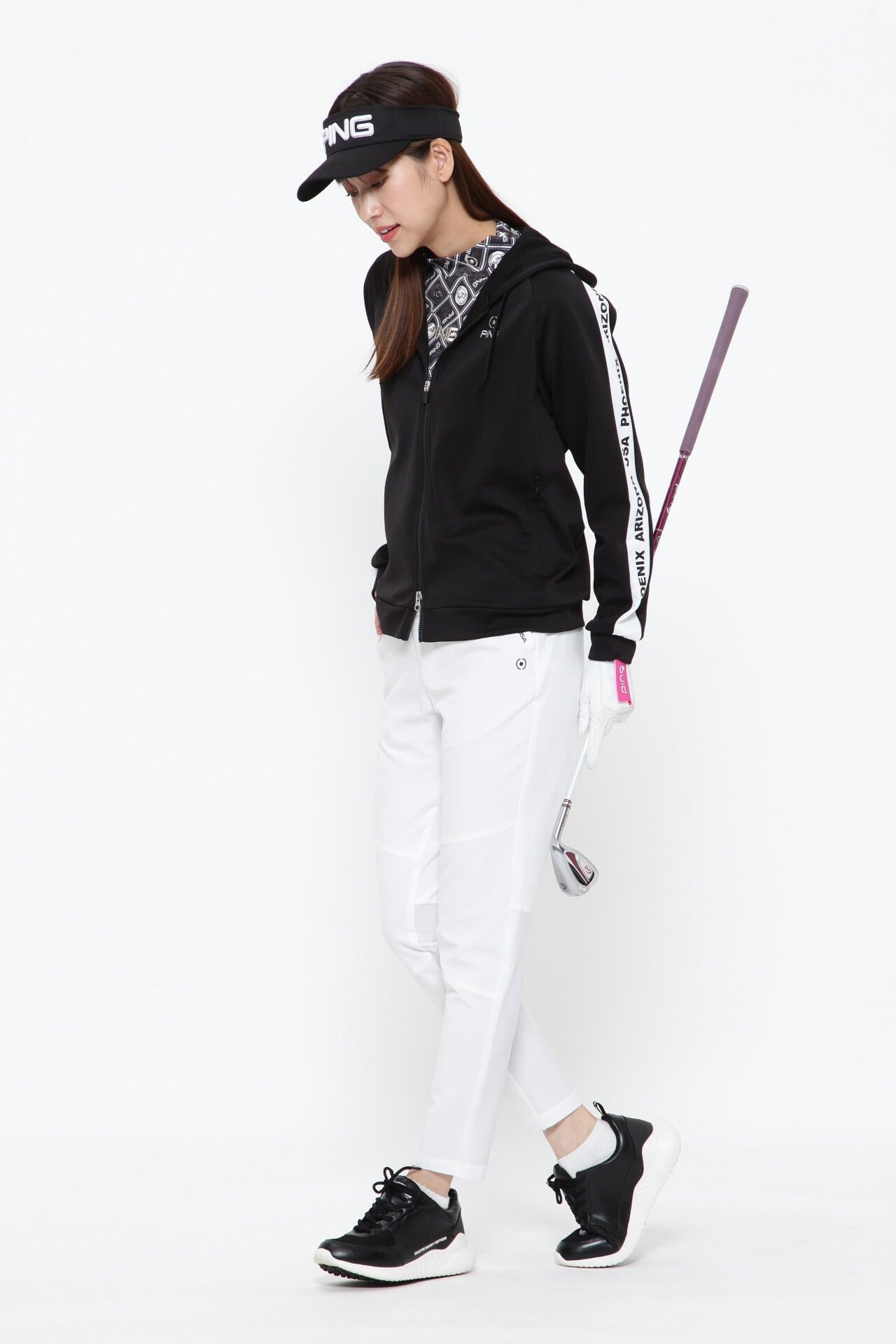 【PING APPAREL】吸汗速乾 ストレッチテーパードパンツ <PERFORMANCE> (LADIES)