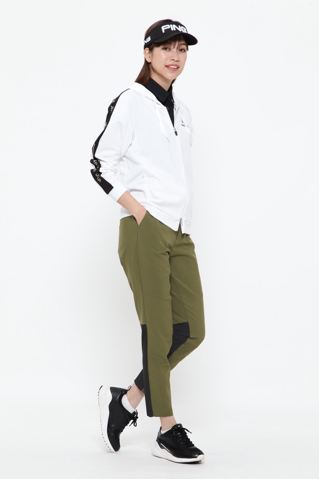 【PING APPAREL】吸汗速乾 ストレッチテーパードパンツ <PERFORMANCE> (LADIES)