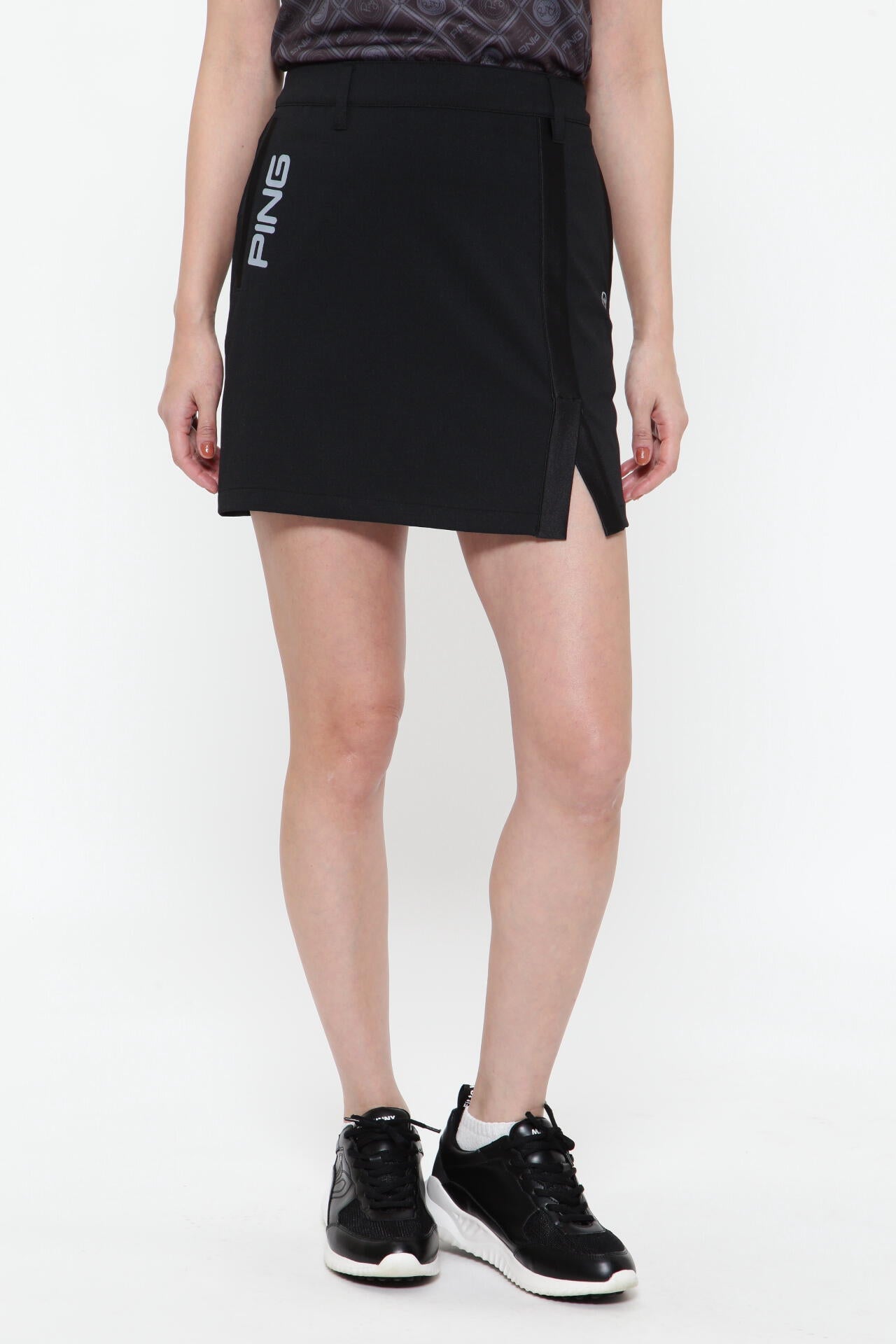 【PING APPAREL】吸水速乾 UV 冷感 バックドビーストレッチスカート <PERFORMANCE> (LADIES)