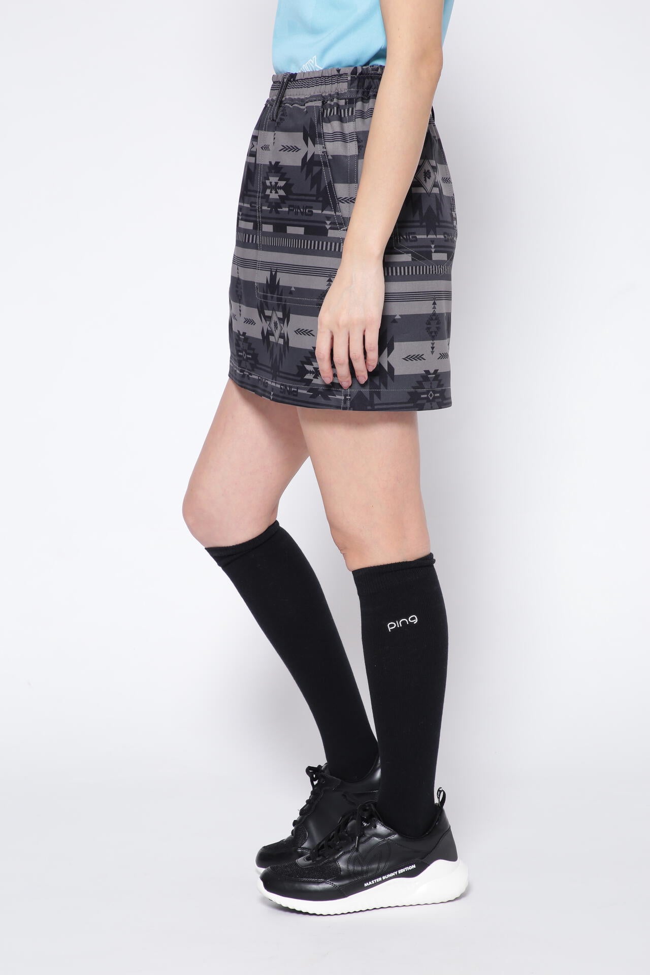 【PING APPAREL】ニューネイティブプリント ストレッチスカート <NATIVE> (LADIES)
