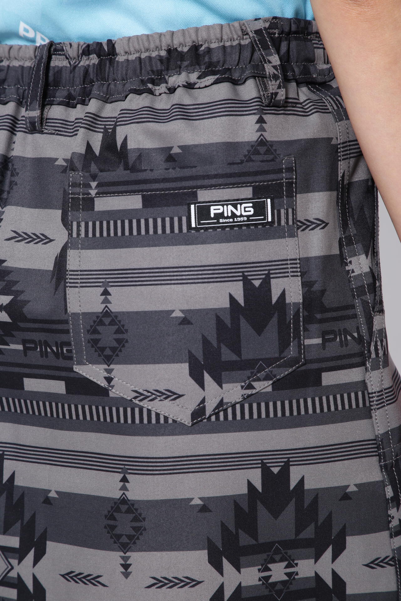 【PING APPAREL】ニューネイティブプリント ストレッチスカート <NATIVE> (LADIES)