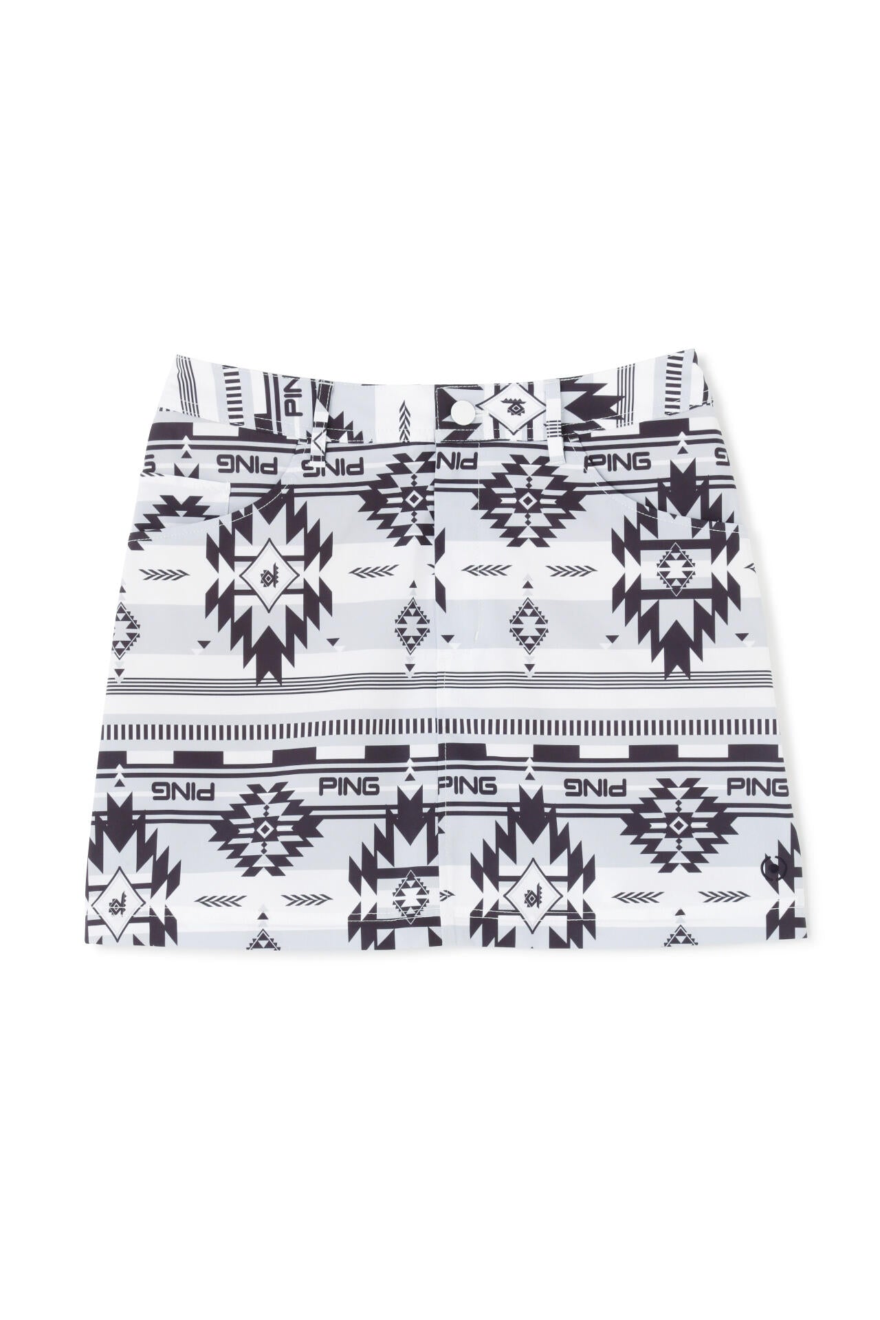 【PING APPAREL】ニューネイティブプリント ストレッチスカート <NATIVE> (LADIES)