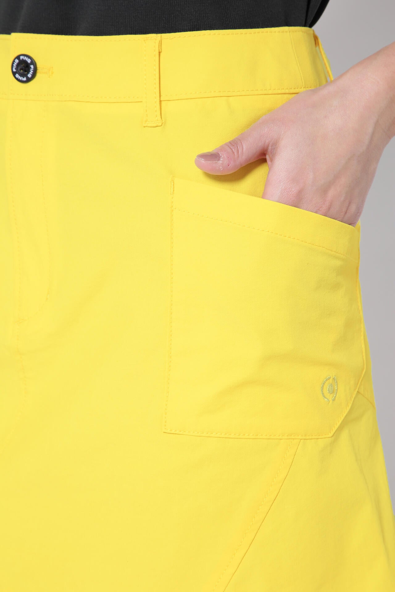 【PING APPAREL】エコアーチ テーパードスカート <GOLD> (LADIES)