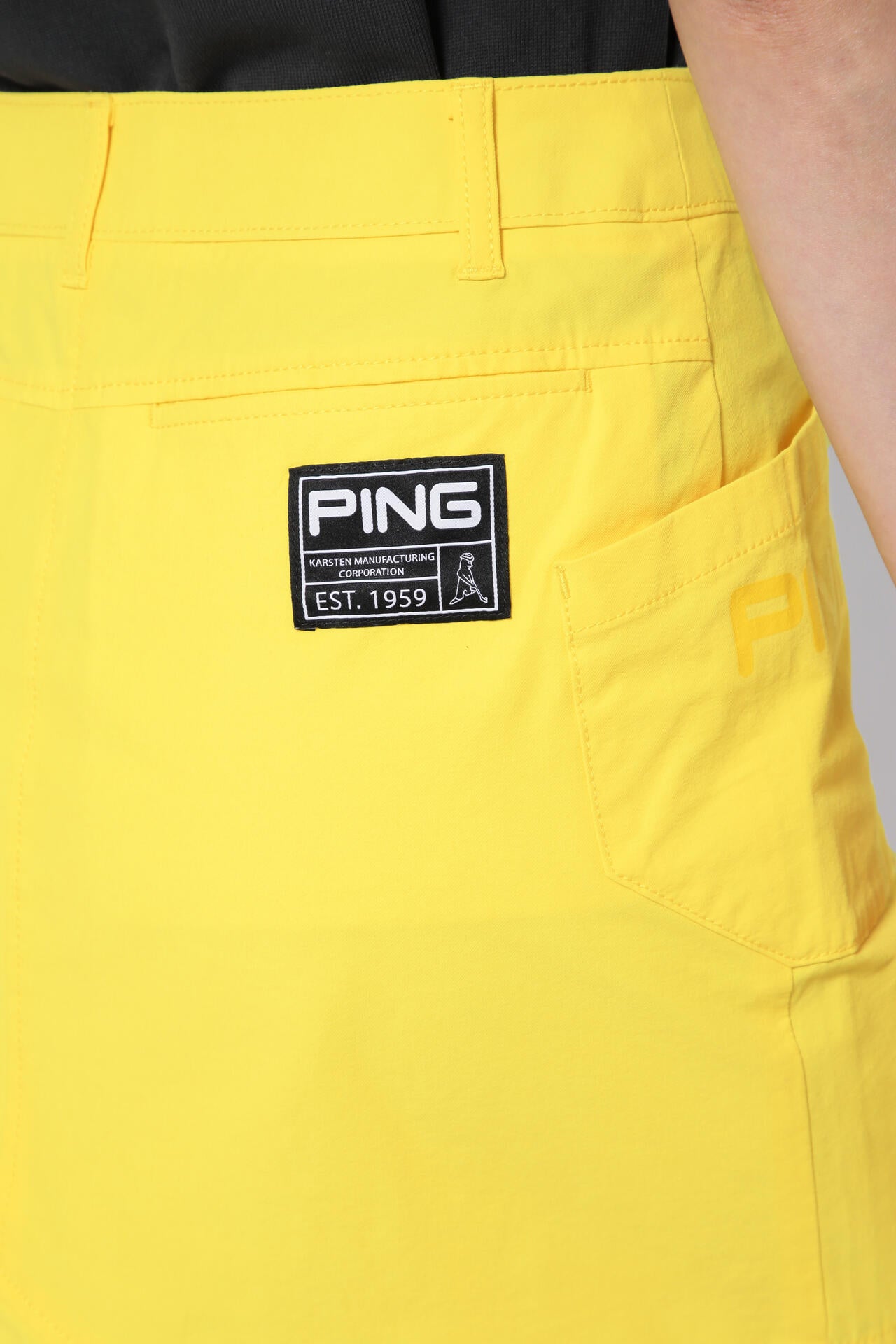 【PING APPAREL】エコアーチ テーパードスカート <GOLD> (LADIES)