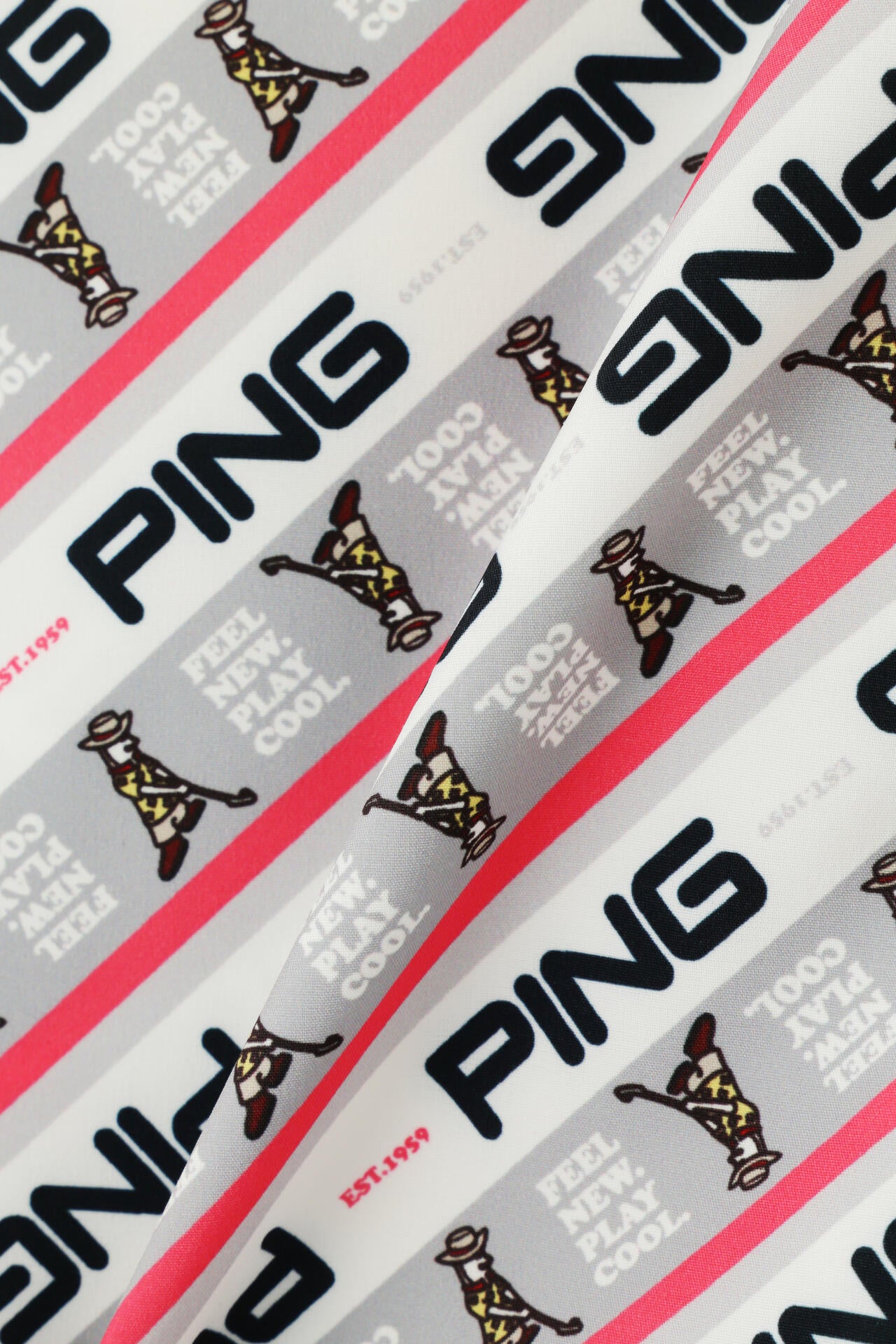 【PING APPAREL】Mr.PING バイアスプリントスカート <NATIVE> (LADIES)
