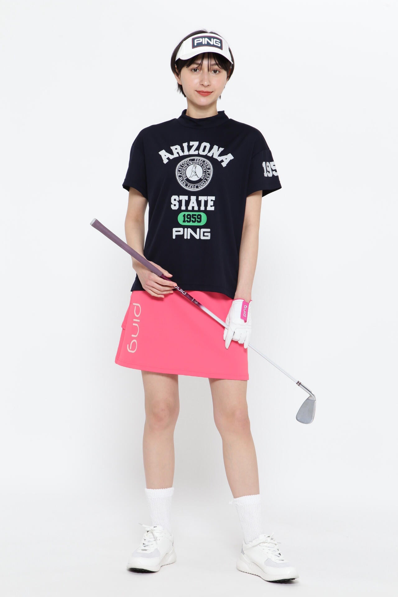 【PING APPAREL】ティアードスカート <NATIVE> (LADIES)