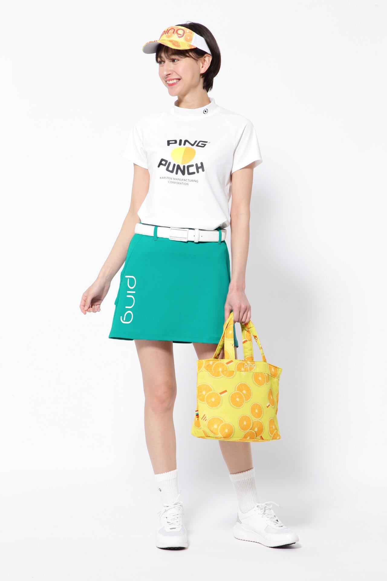 【PING APPAREL】ティアードスカート <NATIVE> (LADIES)