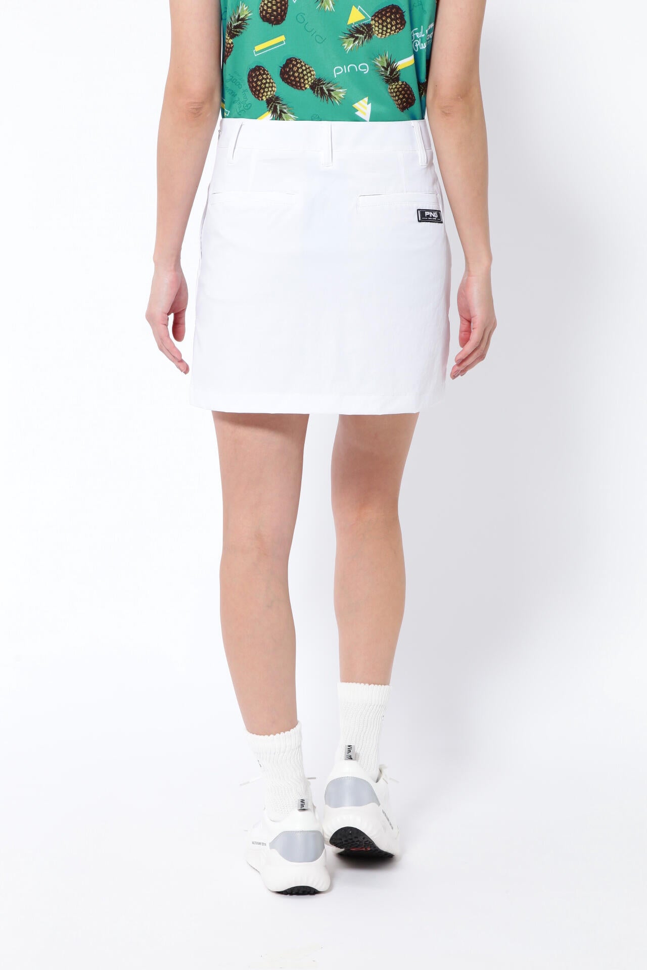 【PING APPAREL】【オンライン限定】ナイロンワッシャーストレッチスカート <NATIVE> (LADIES)